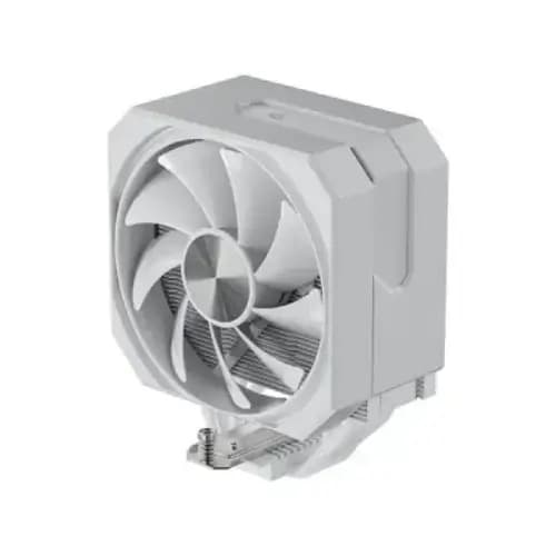 White Single Fan CPU Cooler