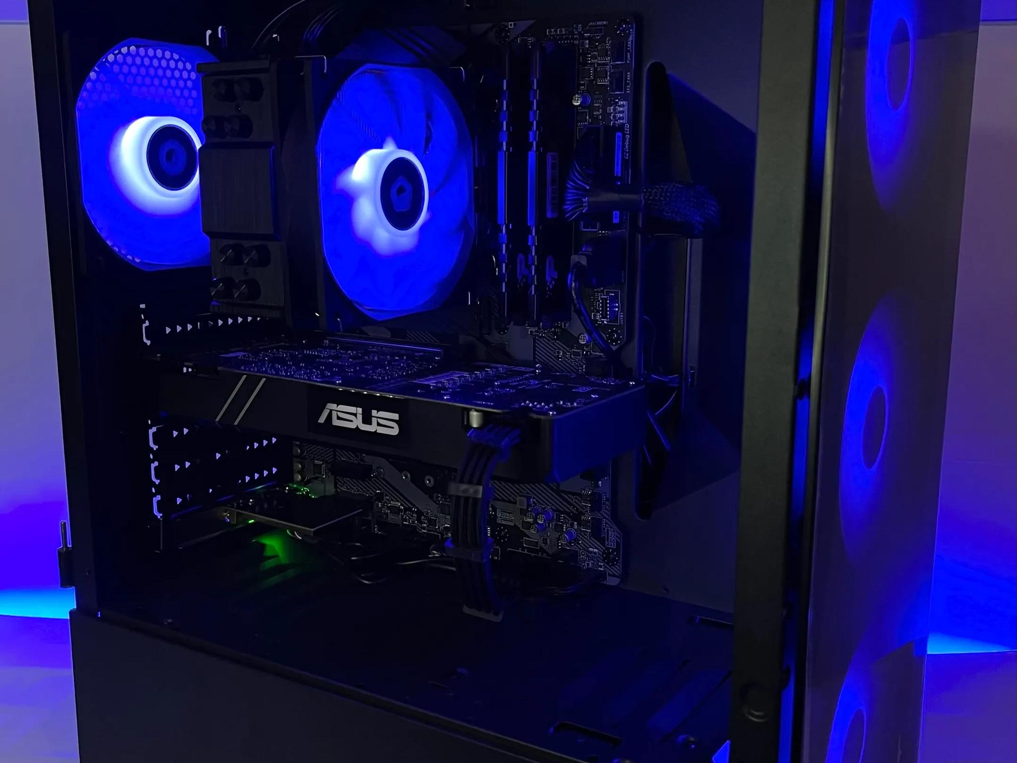 RGB Gaming PC  (i5-10400f, 16GB RAM, GTX 1080, 1TB NVME)