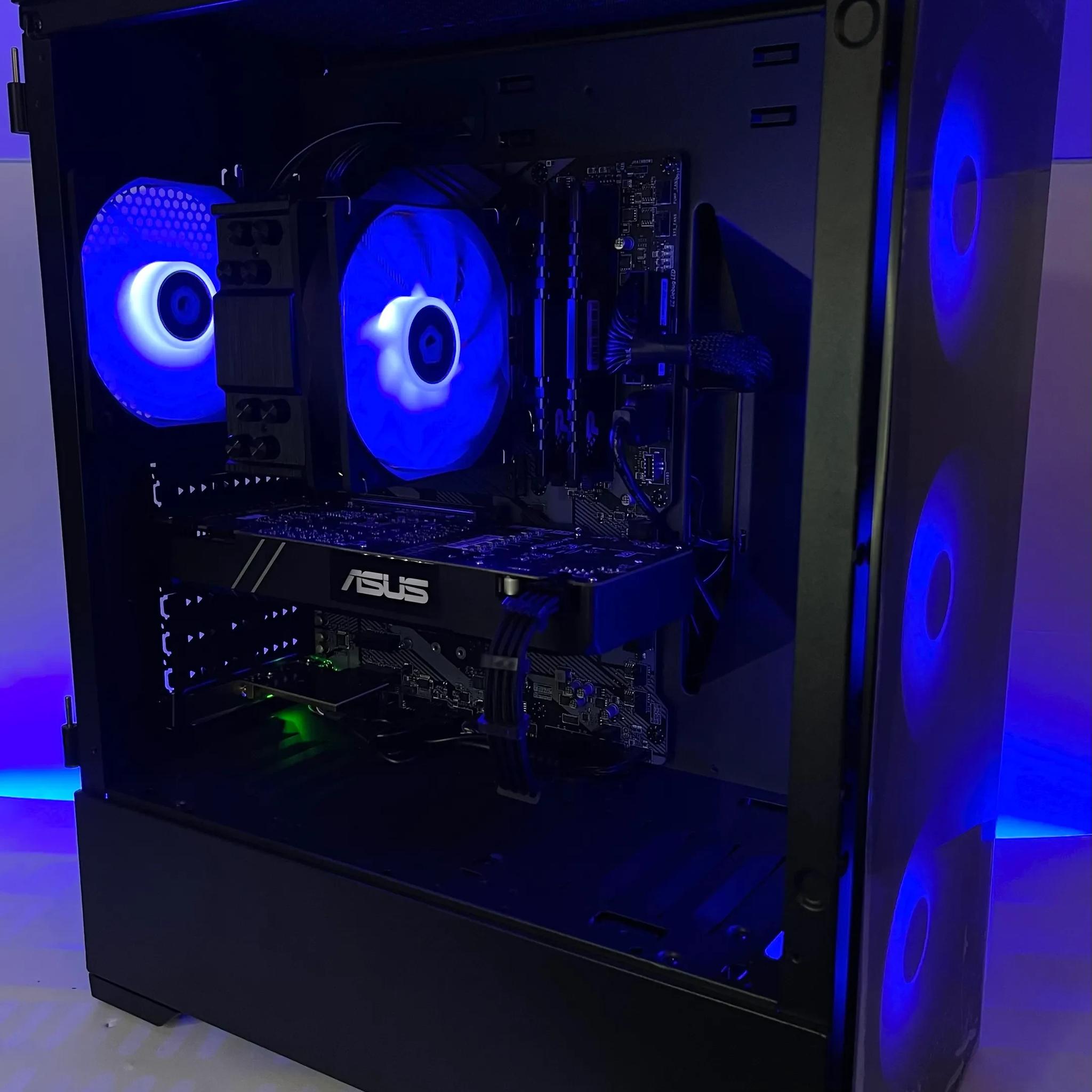 RGB Gaming PC  (i5-10400f, 16GB RAM, GTX 1080, 1TB NVME)