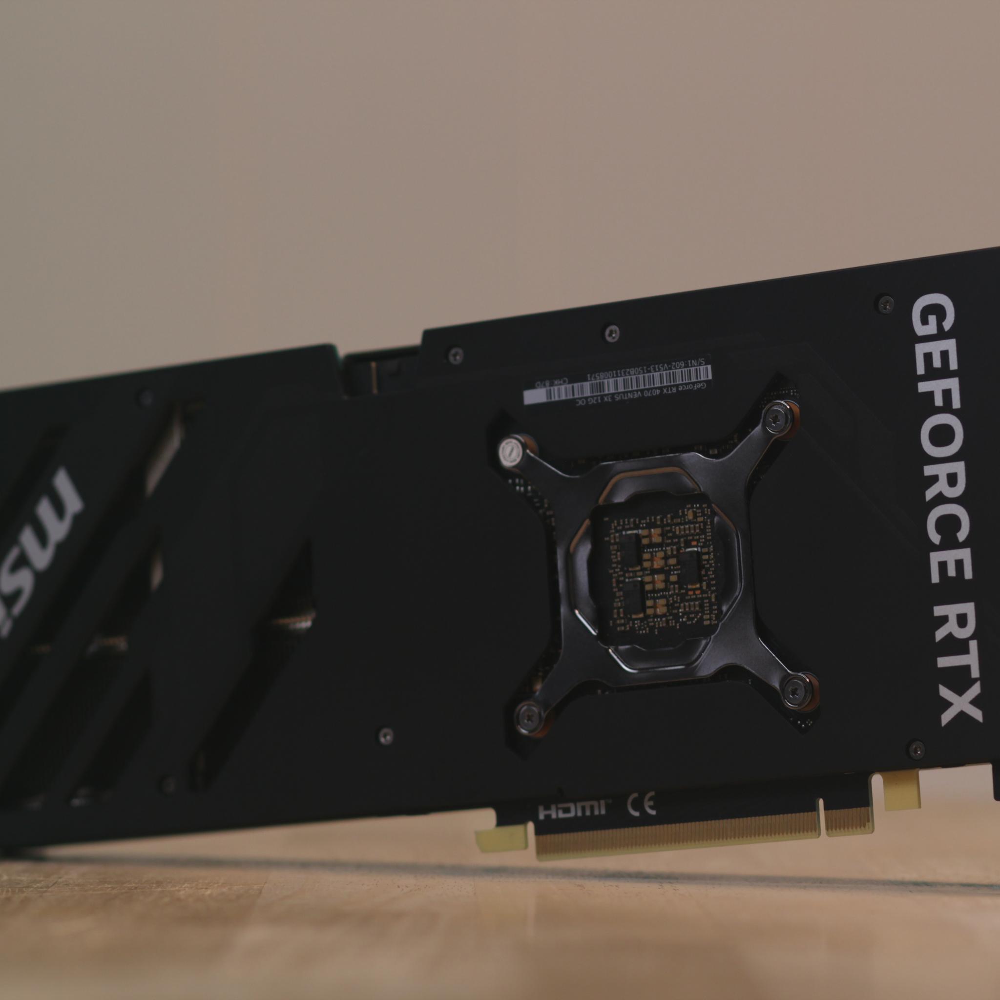 MSI GeForce RTX 4070 VENTUS 3X E 12G OC