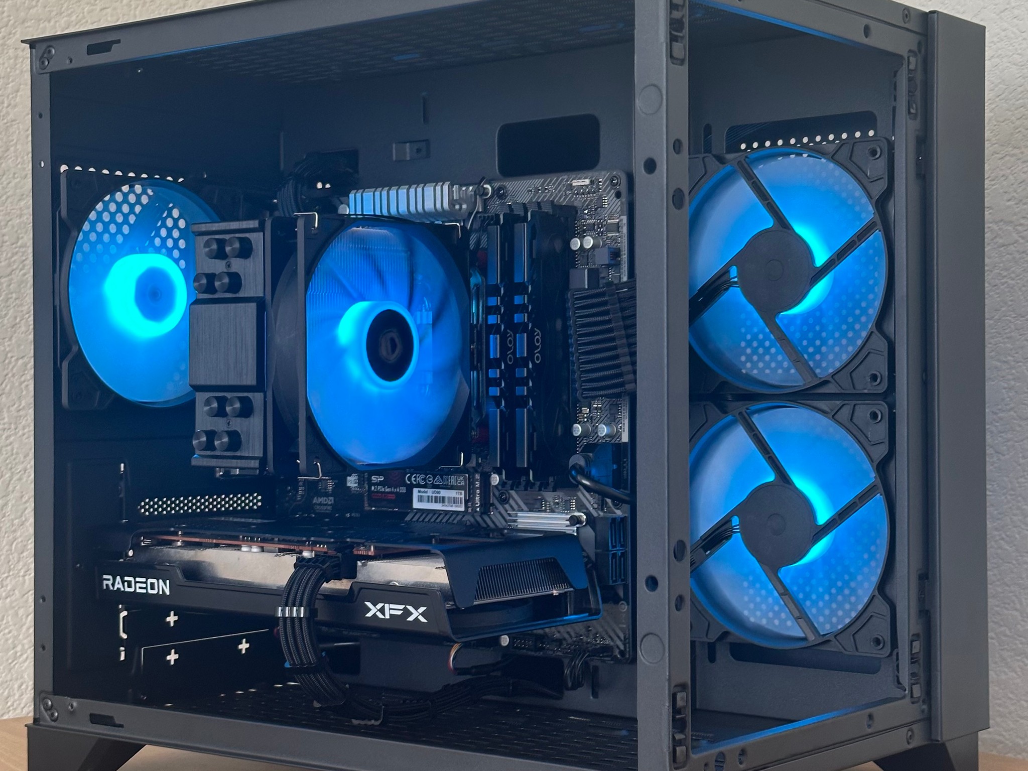 RYZEN - RADEON Mid Range Gaming PC | Ryzen 5 5500 6C/12T - Radeon RX 6600 8GB | 1TB M.2 SSD Gen 4.0