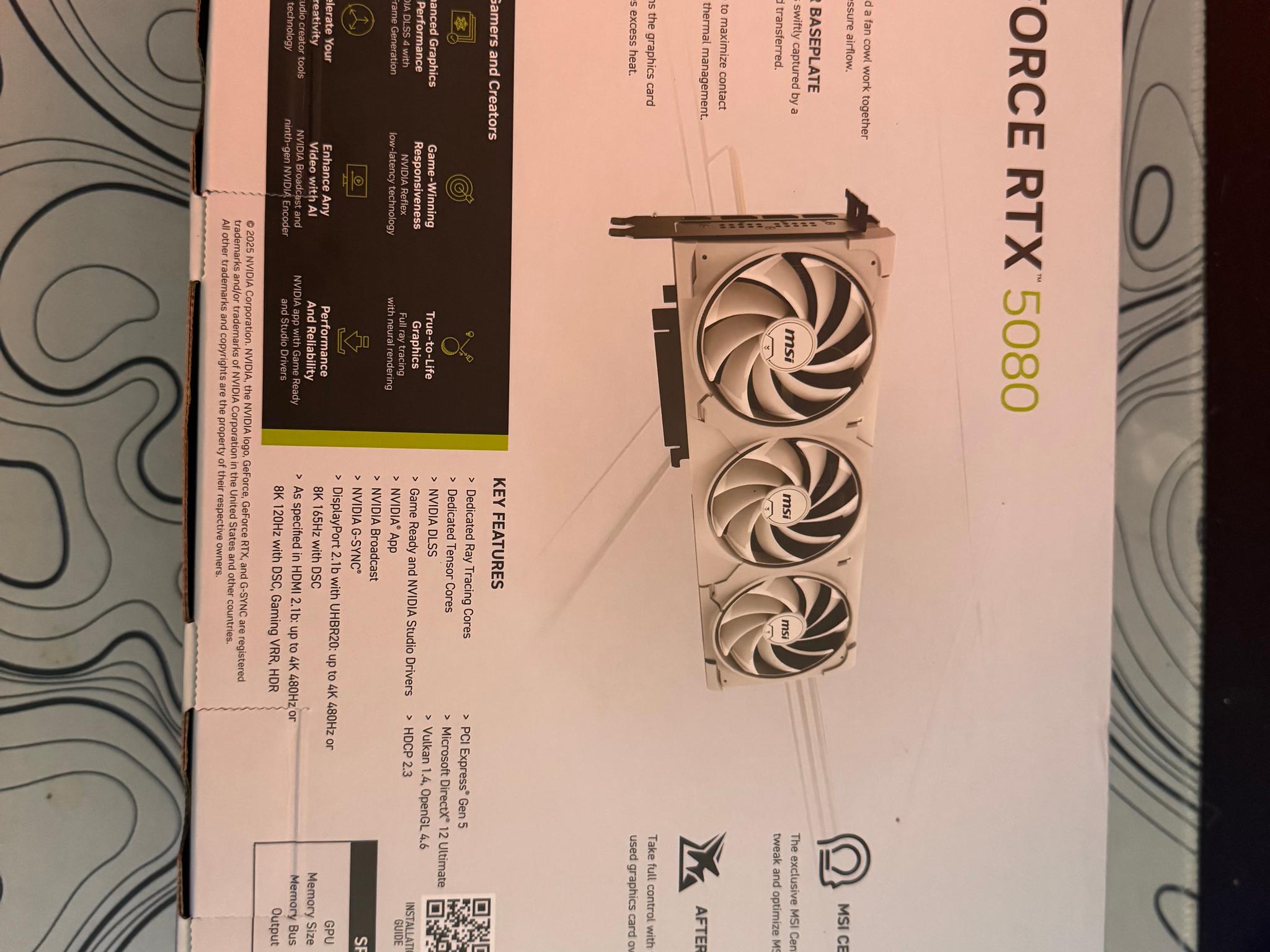 MSI GeForce RTX 5080 16G VENTUS 3X OC - Image 2