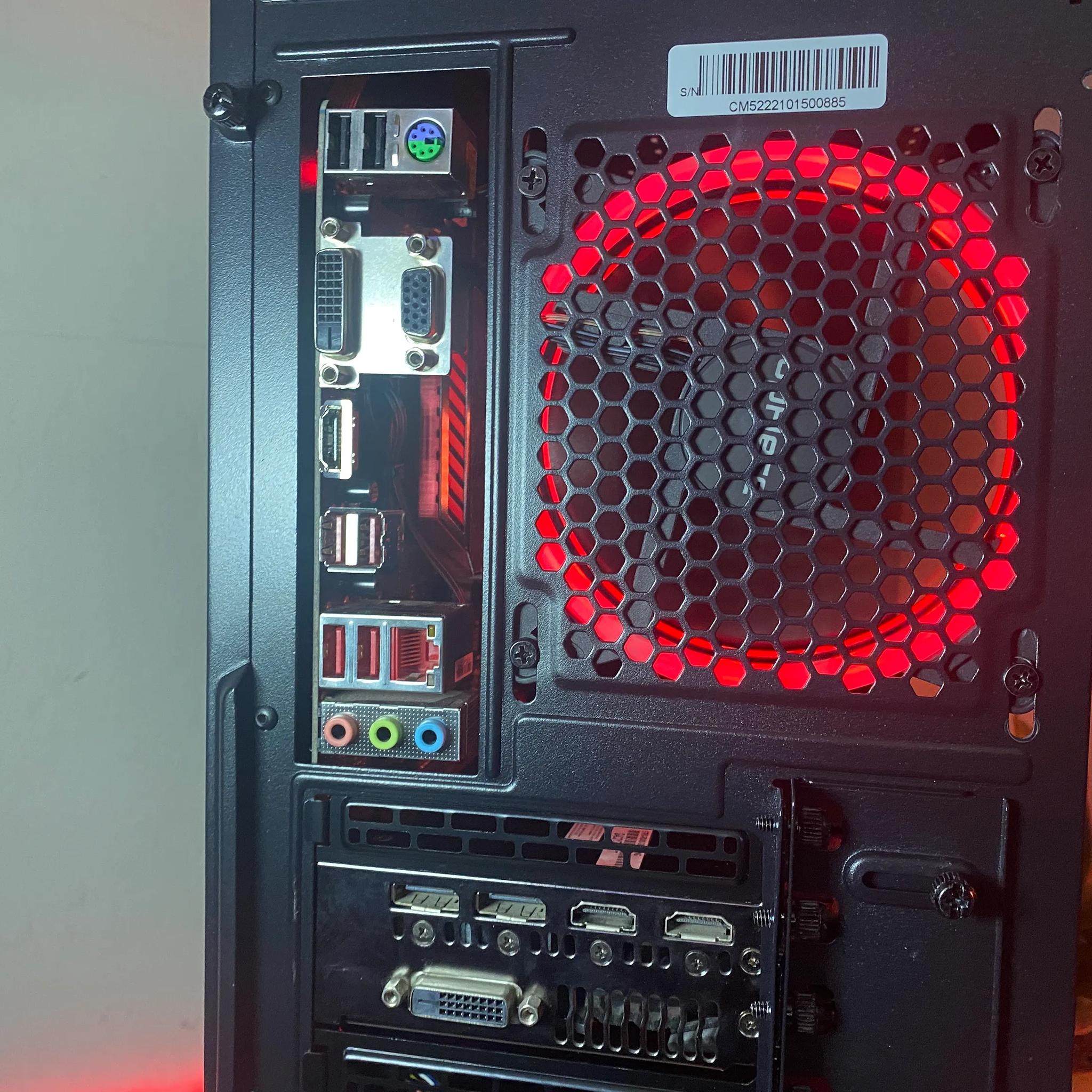 🔴 Black/Red Gaming PC 🔴| Windows 11, AMD Ryzen | Fortnite, Valorant, Rainbow 6, Minecraft, more!