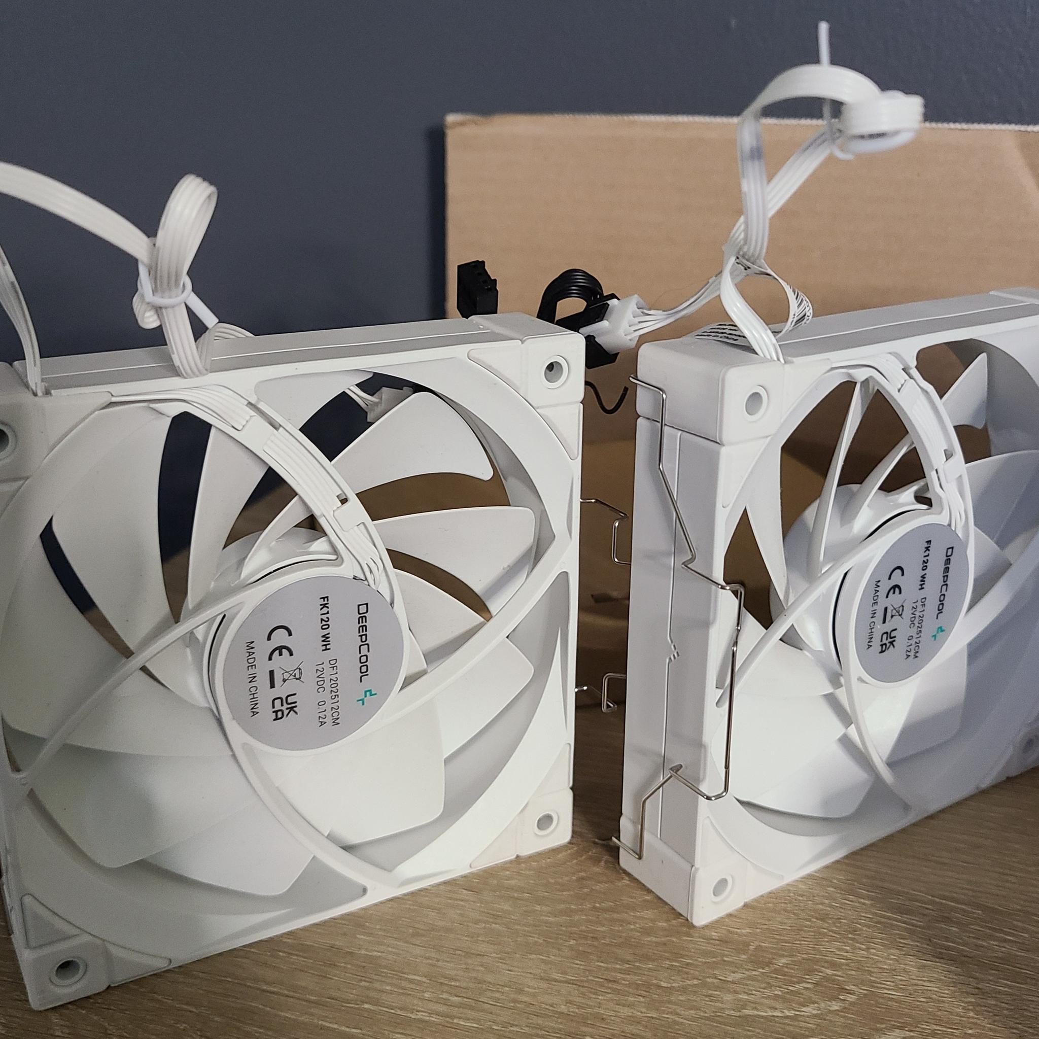 DeepCool CPU Cooler AK620WH with 2 120MM fans In Box