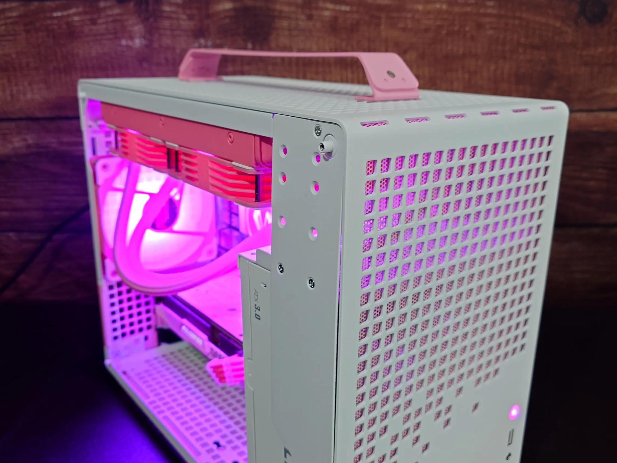Slay 👑💅: Pink/White 1080P+ Gaming PC - i5 12400 / RTX 3060 12GB / 32GB DDR5 / 1TB NVME