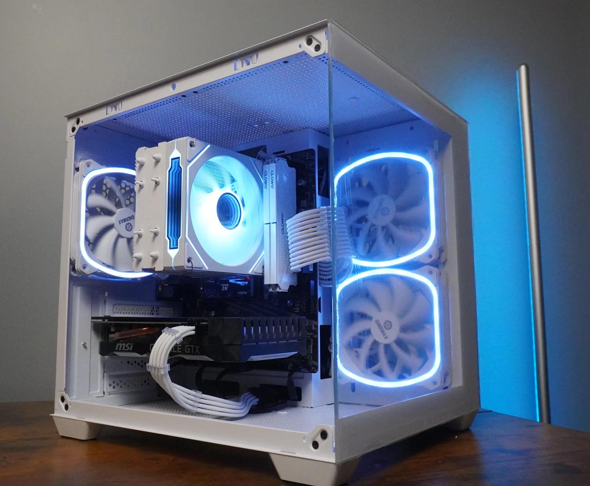 🤍ALL WHITE🤍 1080p GAMING MACHINE 💚GTX 1660 Super 🧡 Ryzen 5 2600 | 16GB | WIFI