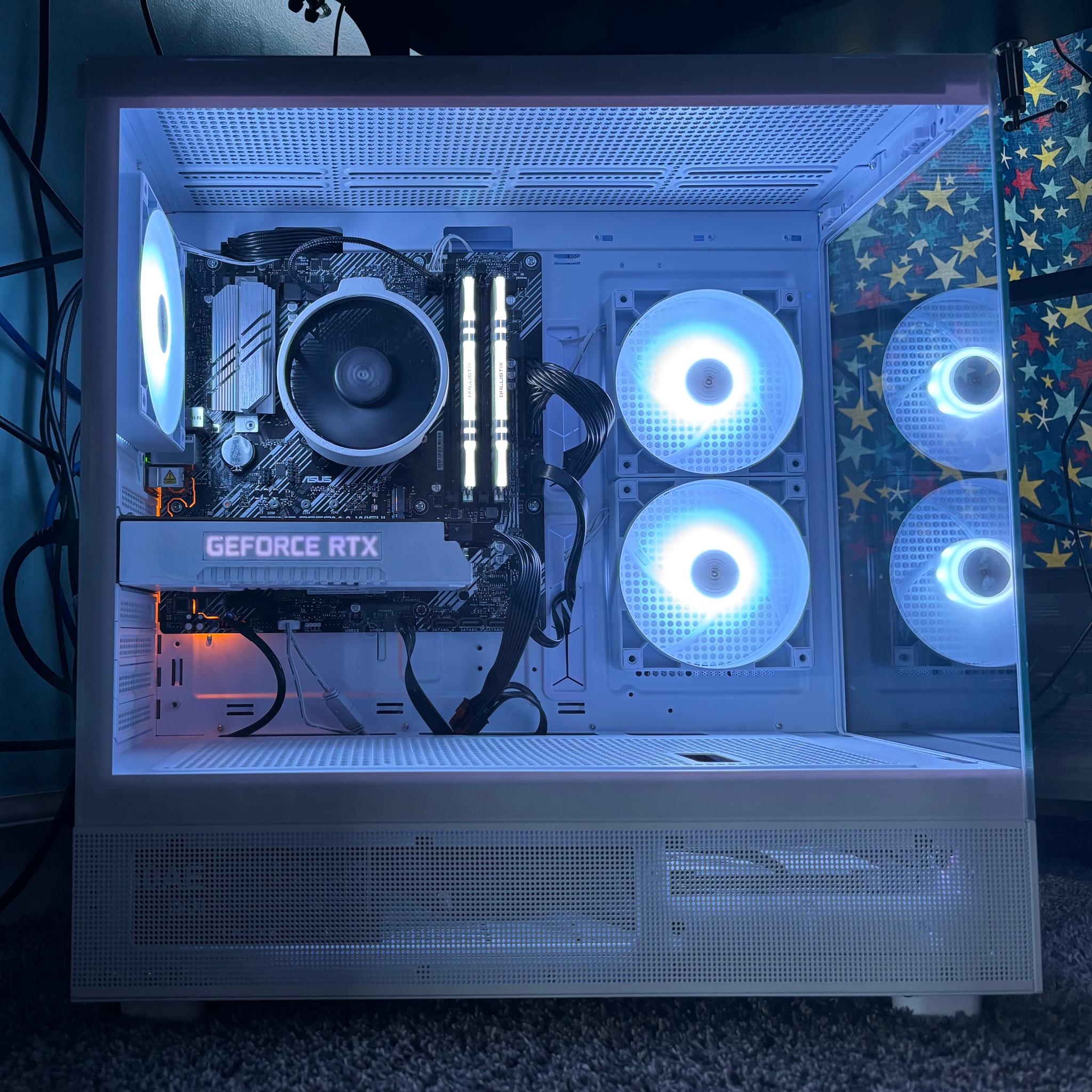 White and Black Panda Budget King PC | RTX2060 | R5 5500 | 16GB DDR4 | 1TB HDD+128GB SSD