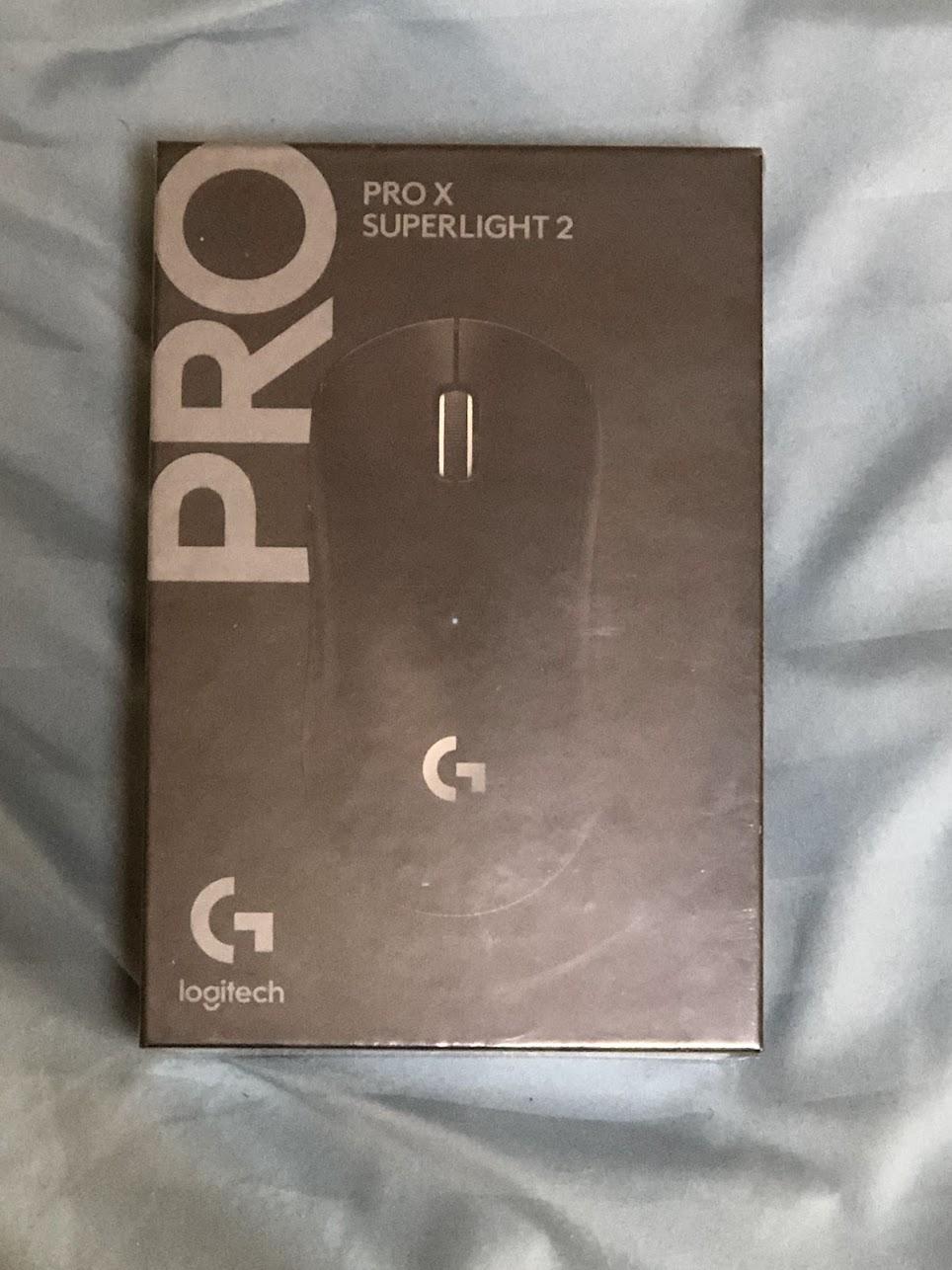 Logitech G Pro X TKL WIRELESS Gaming Keyboard & Superlight 2 WIRELESS Gaming Mouse (Both Black)