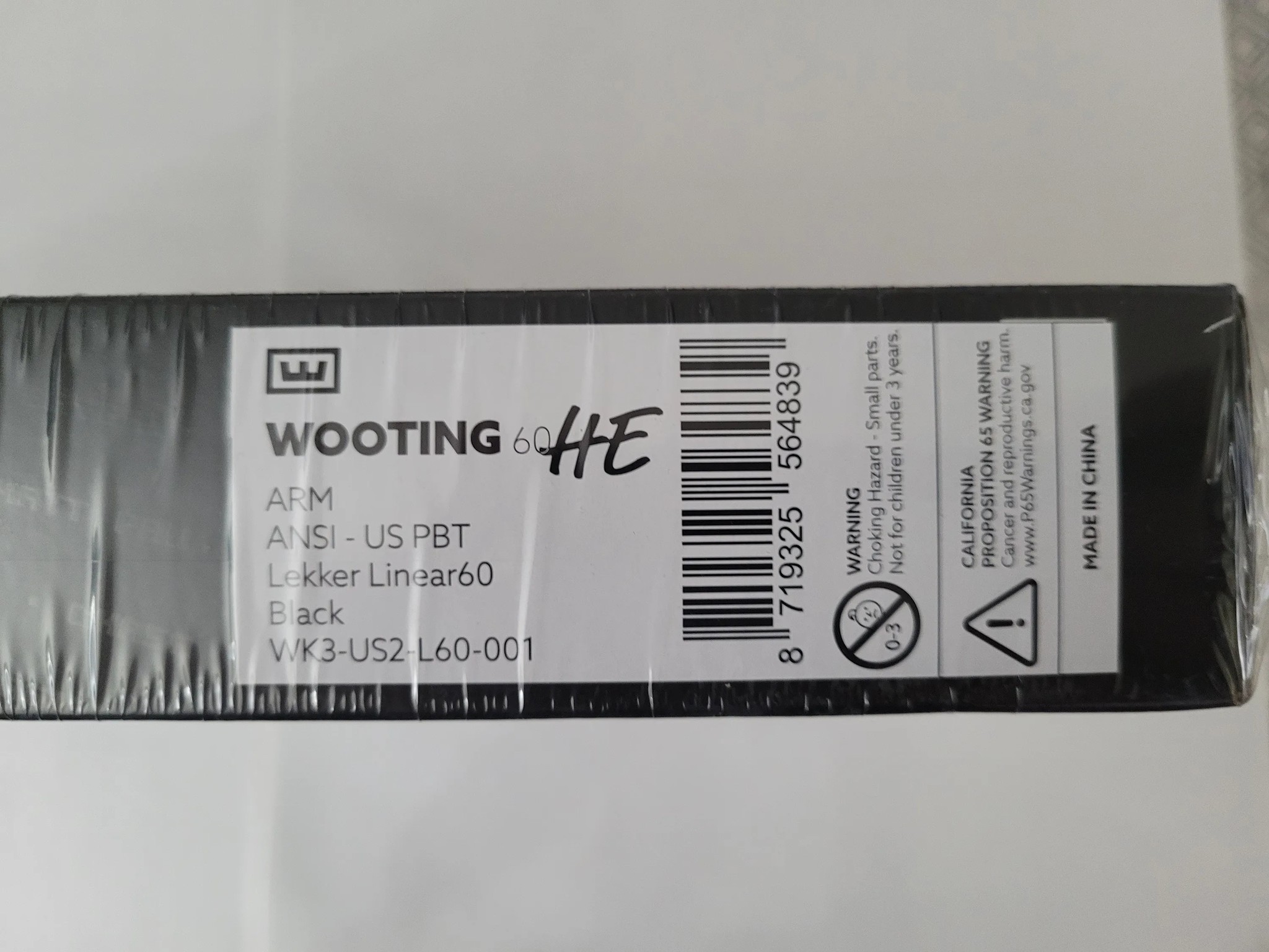 Wooting 60HE 60% Analog Keyboard Sealed