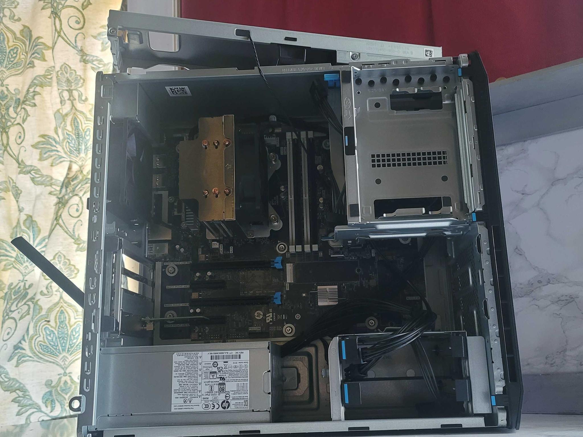 HP Z2 G8 Workstation (Barebone) / Comes with Motherboard+PSU+Cooler+Wifi!