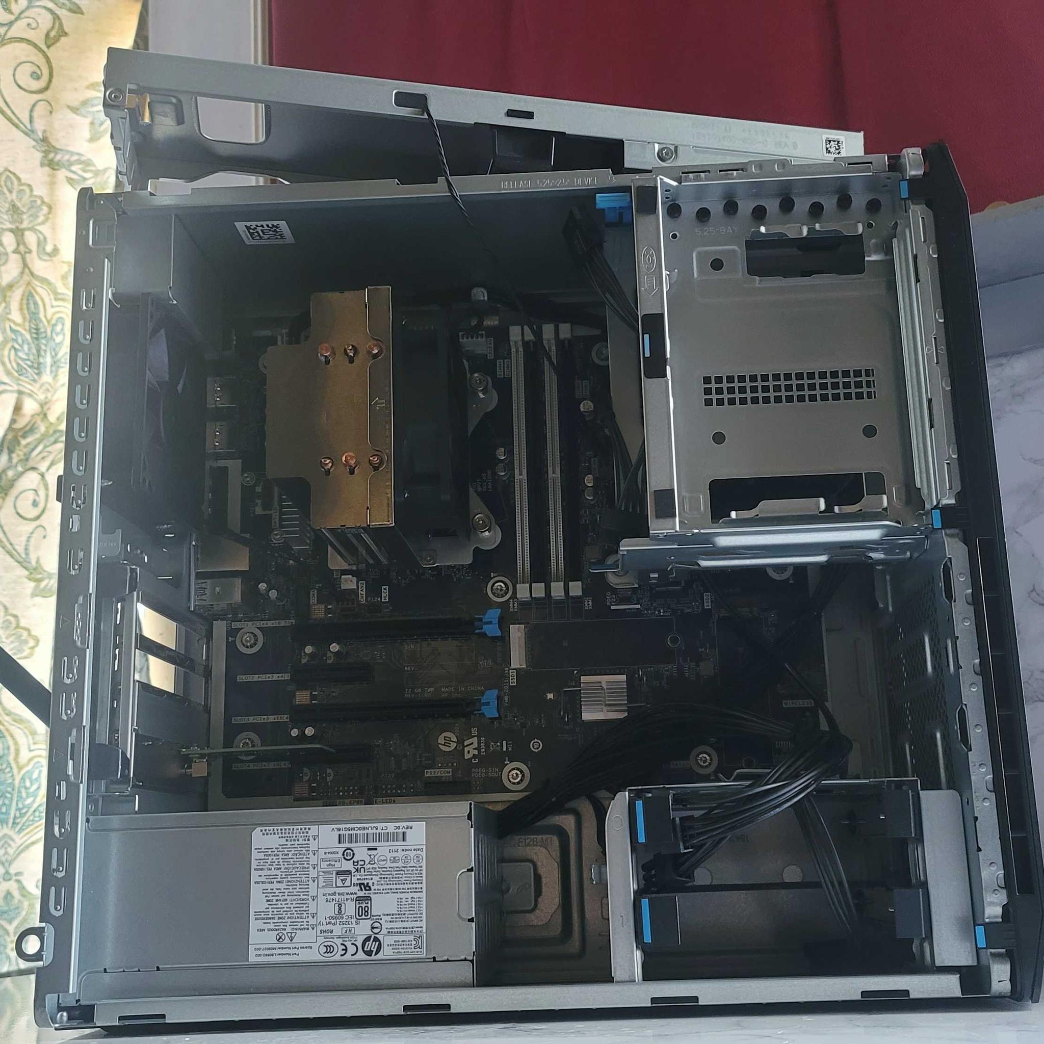 HP Z2 G8 Workstation (Barebone) / Comes with Motherboard+PSU+Cooler+Wifi!