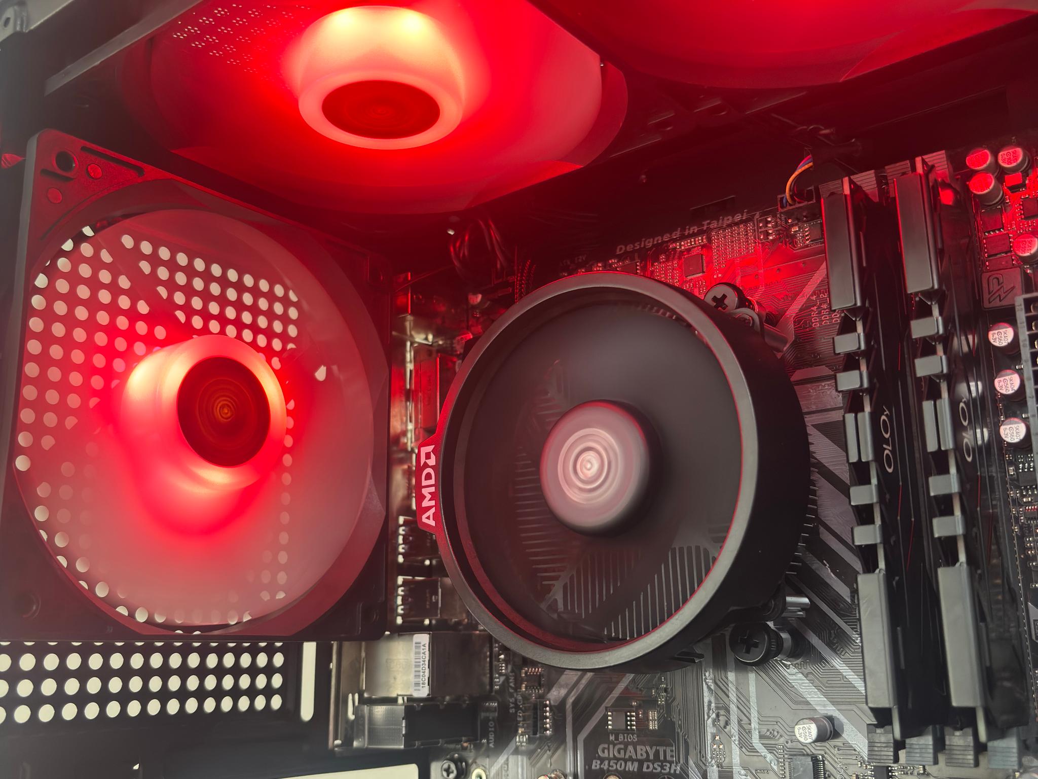 Ryzen 5 2600x + RX 580 Budget Gaming PC | 16GB RAM | WIFI | Win 11 Pro Activated | 500GB SSD