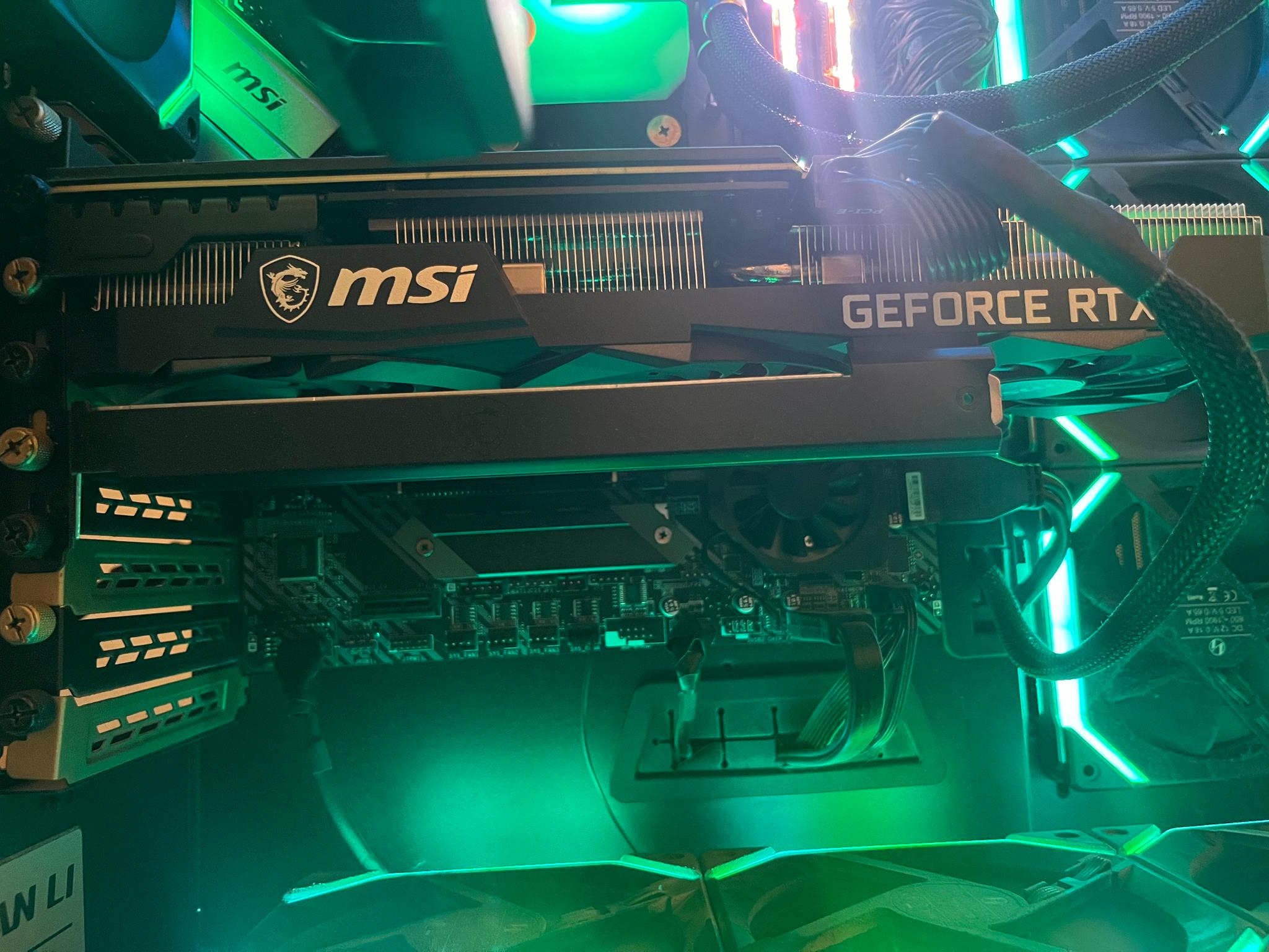 MSI Ventus 3x RTX 3070 like new