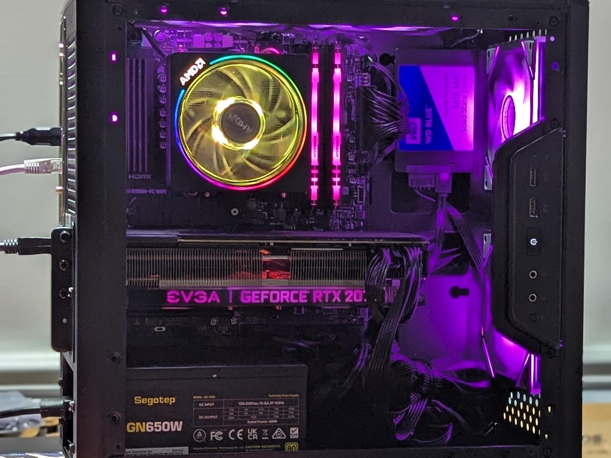 Gaming PC|AMD Ryzen 5 5600|EVGA GEFORCE RTX 2070 SUPER|1TB NVME SSD|16 GB DDR4 3200 |Windows 11 Home