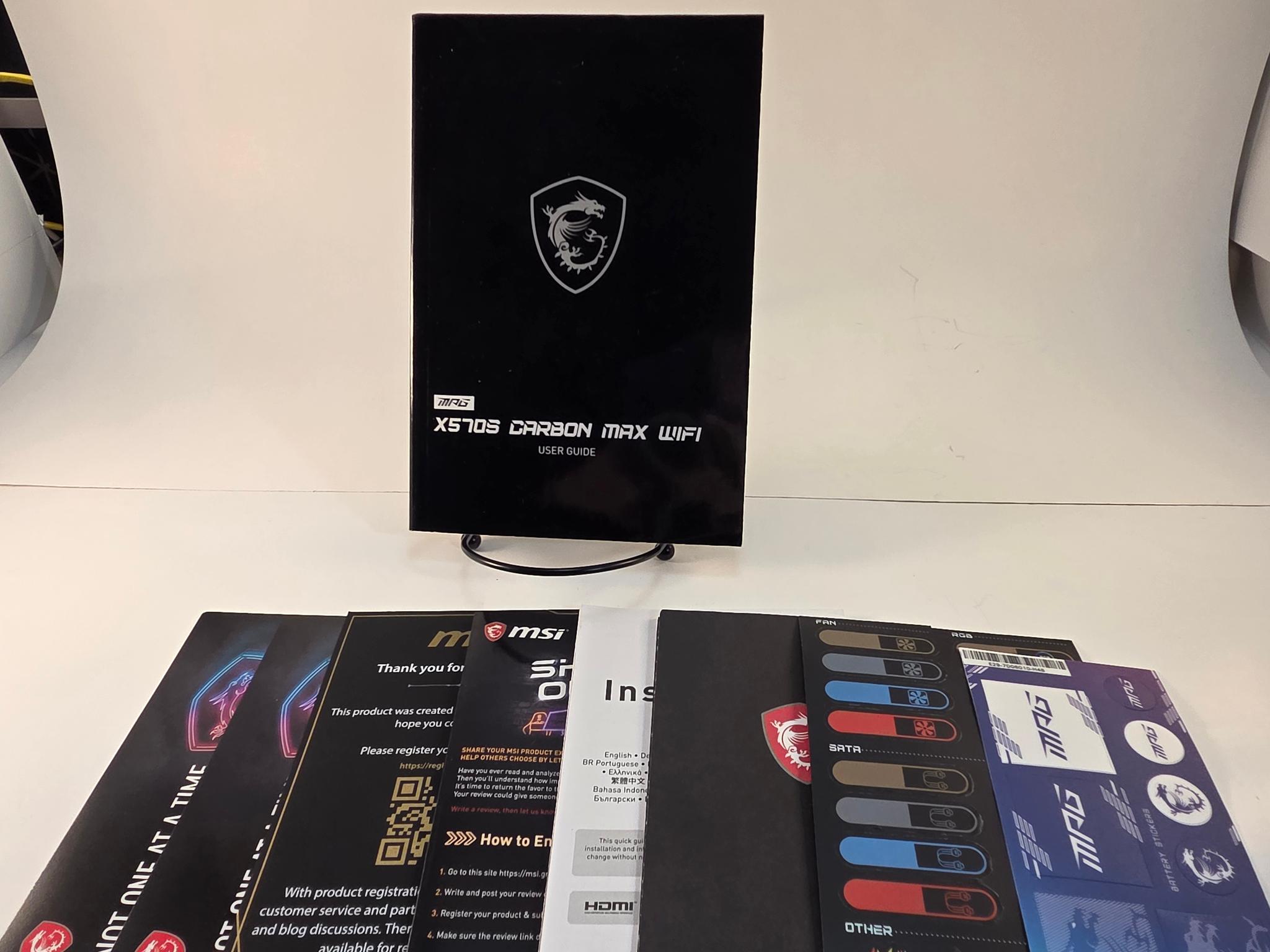MSI MAG X570S Carbon Max WiFi Motherboard