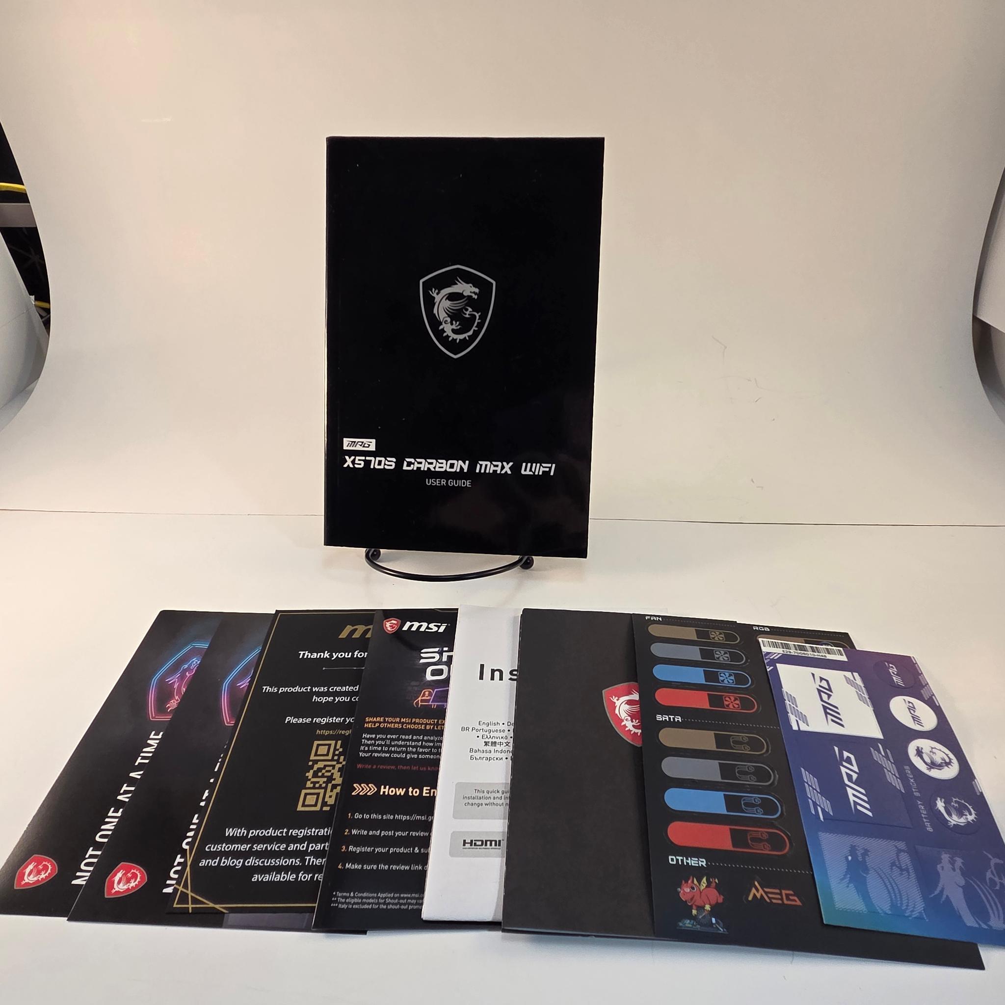 MSI MAG X570S Carbon Max WiFi Motherboard