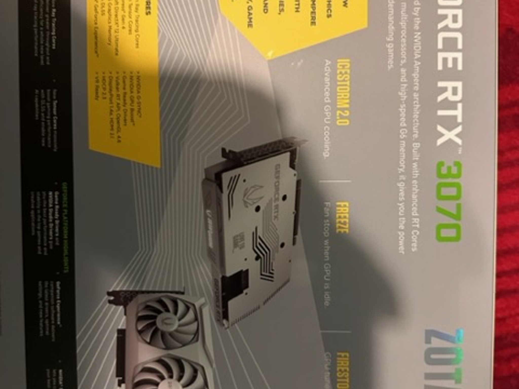 Zotac 3070 Twin Frozer - White
