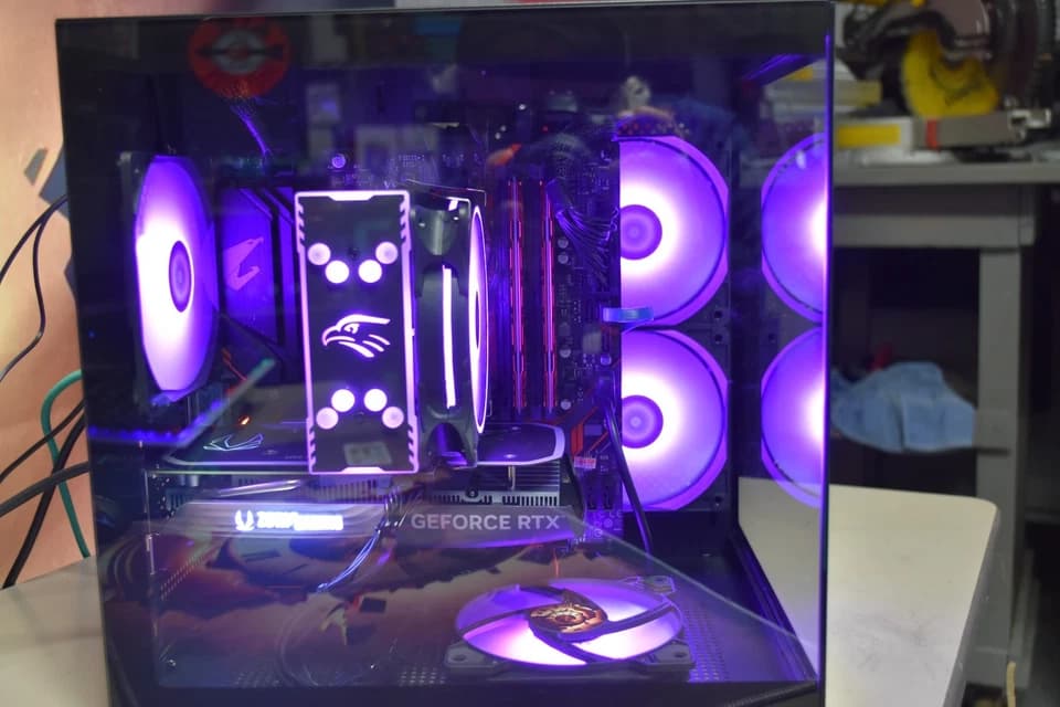 Gaming PC I 5 9400F 9th Gen 6 Cores 6 threads RTX 4060 8GB ram 16GB Intel 760GB NVME Plus extras