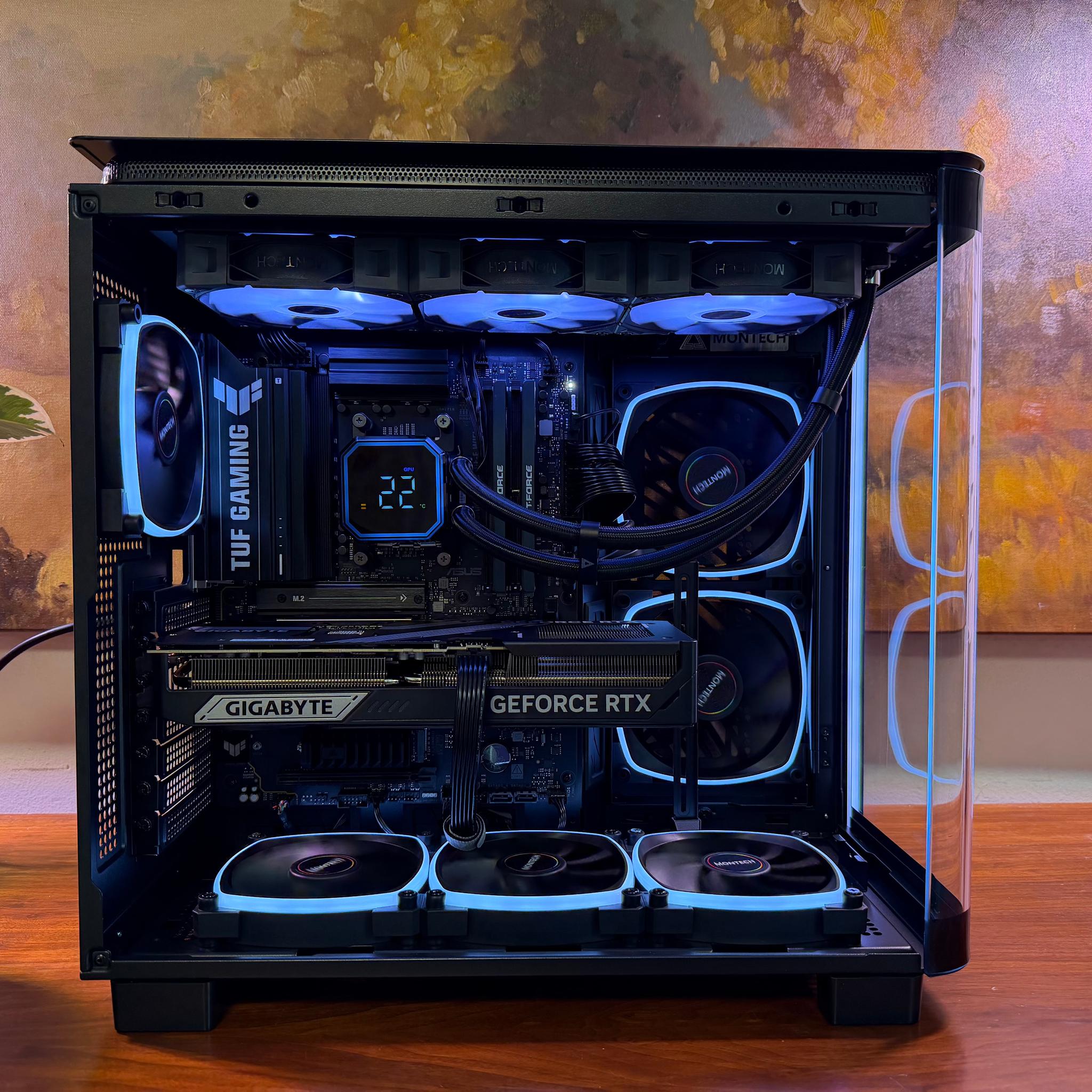 RTX 5080 | 48GB DDR5 | Ryzen 7 9800X3D | 2TB NVMe | 360mm AIO | 1050W Gold