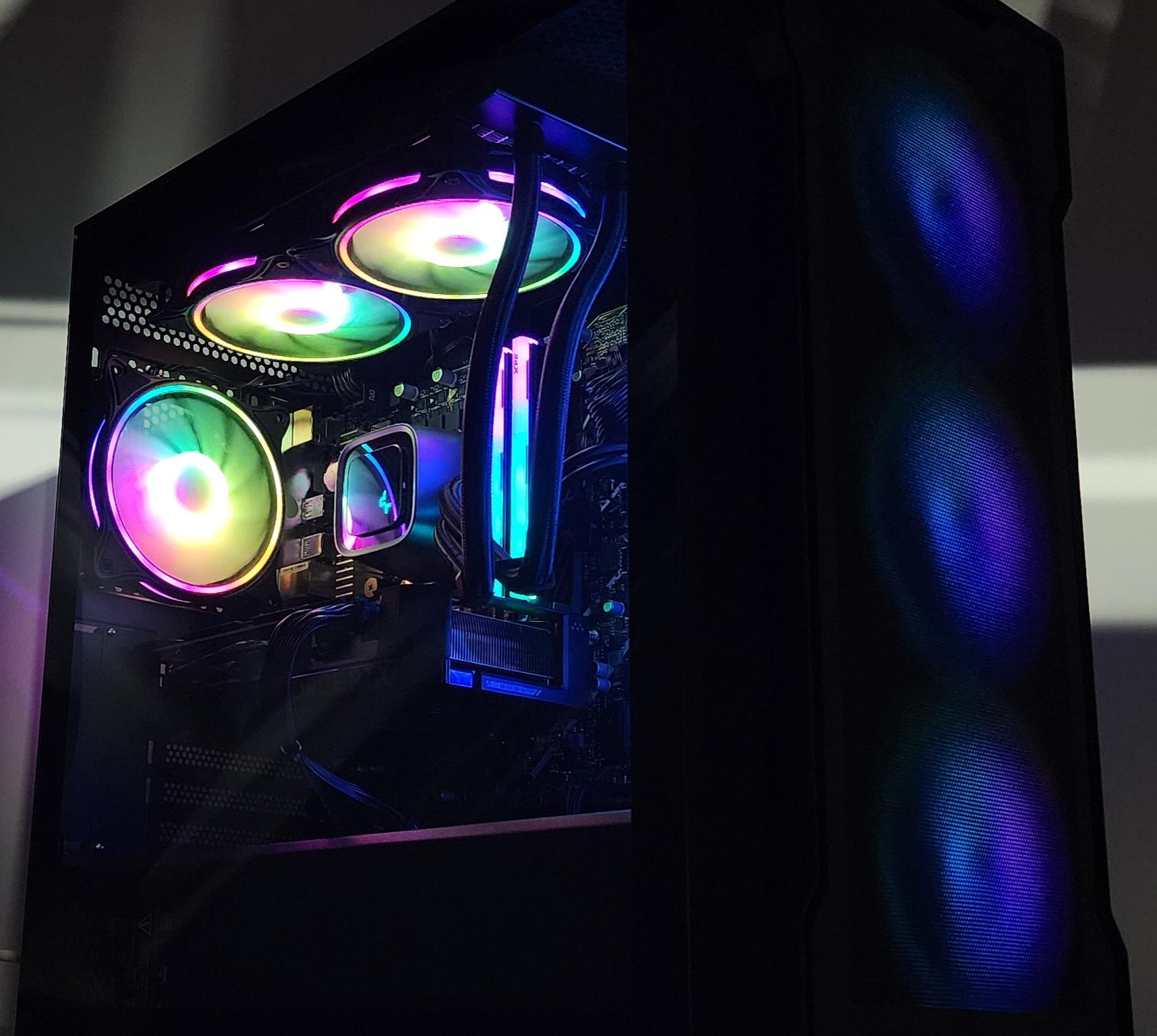 Gaming PC i7-12700KF 32GB RAM 2TB SSD RTX 4060 Ti 16GB Windows 11 PC