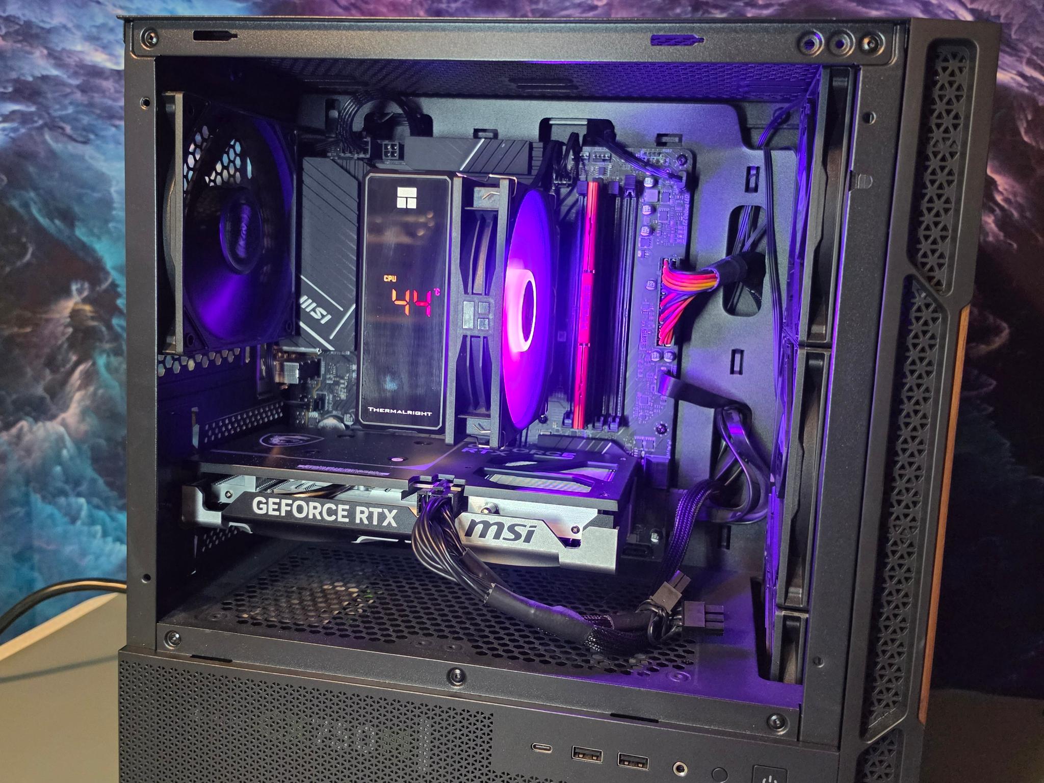 MSI RTX 5060ti 8gb + Ryzen 7600x PC Build #59