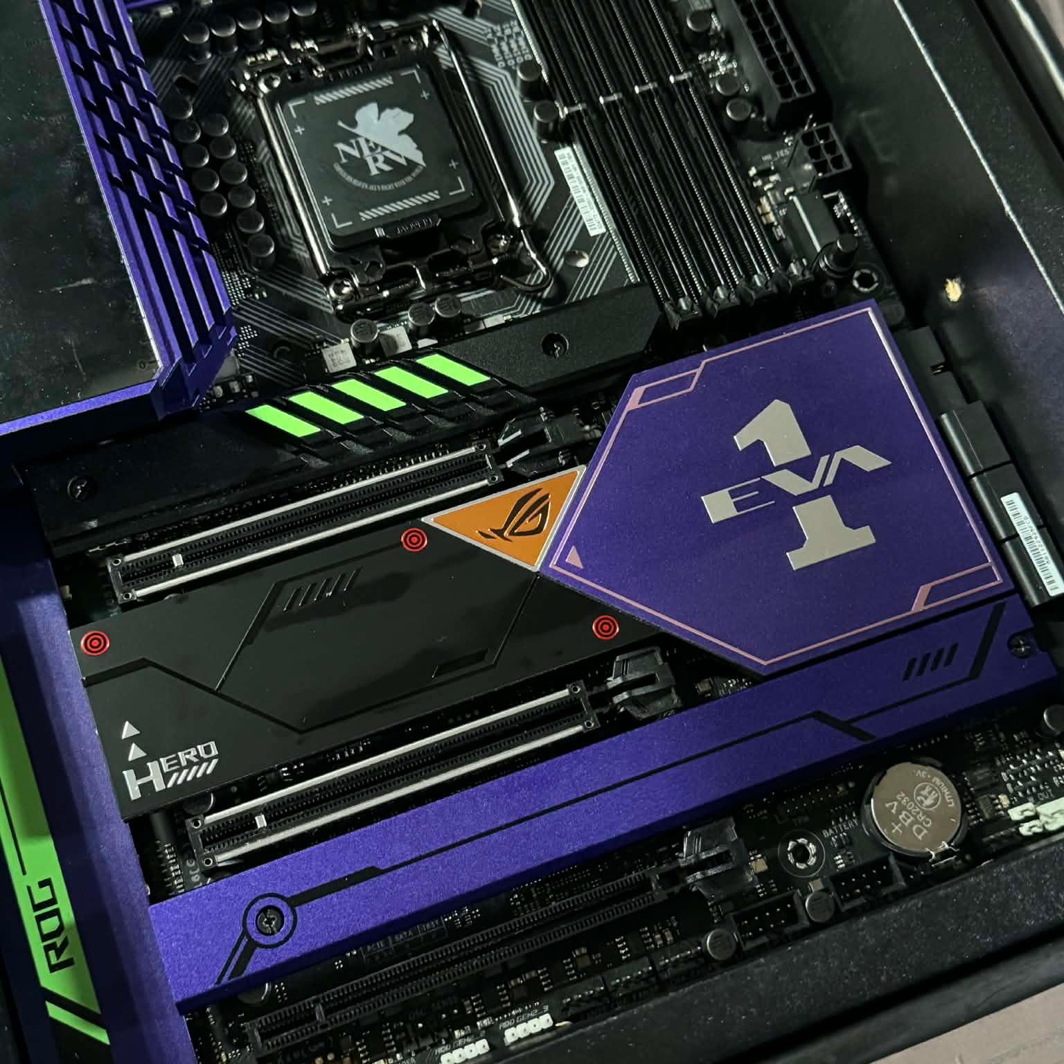 ASUS ROG Maximus Z690 Hero EVA Edition Socket LGA 1700 ATX Motherboard DDR5