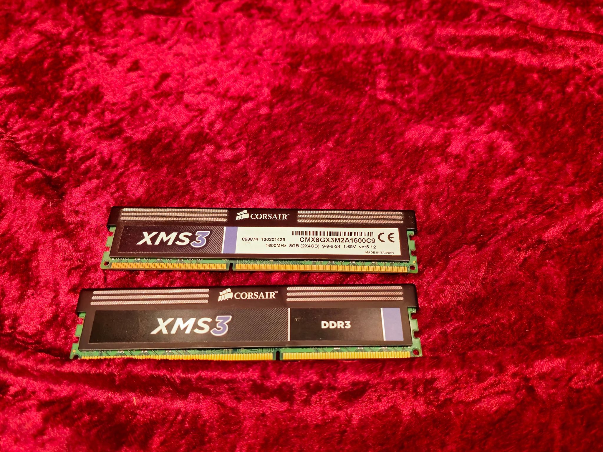 Corsair XMS3 DDR3 8GB (2x4GB)