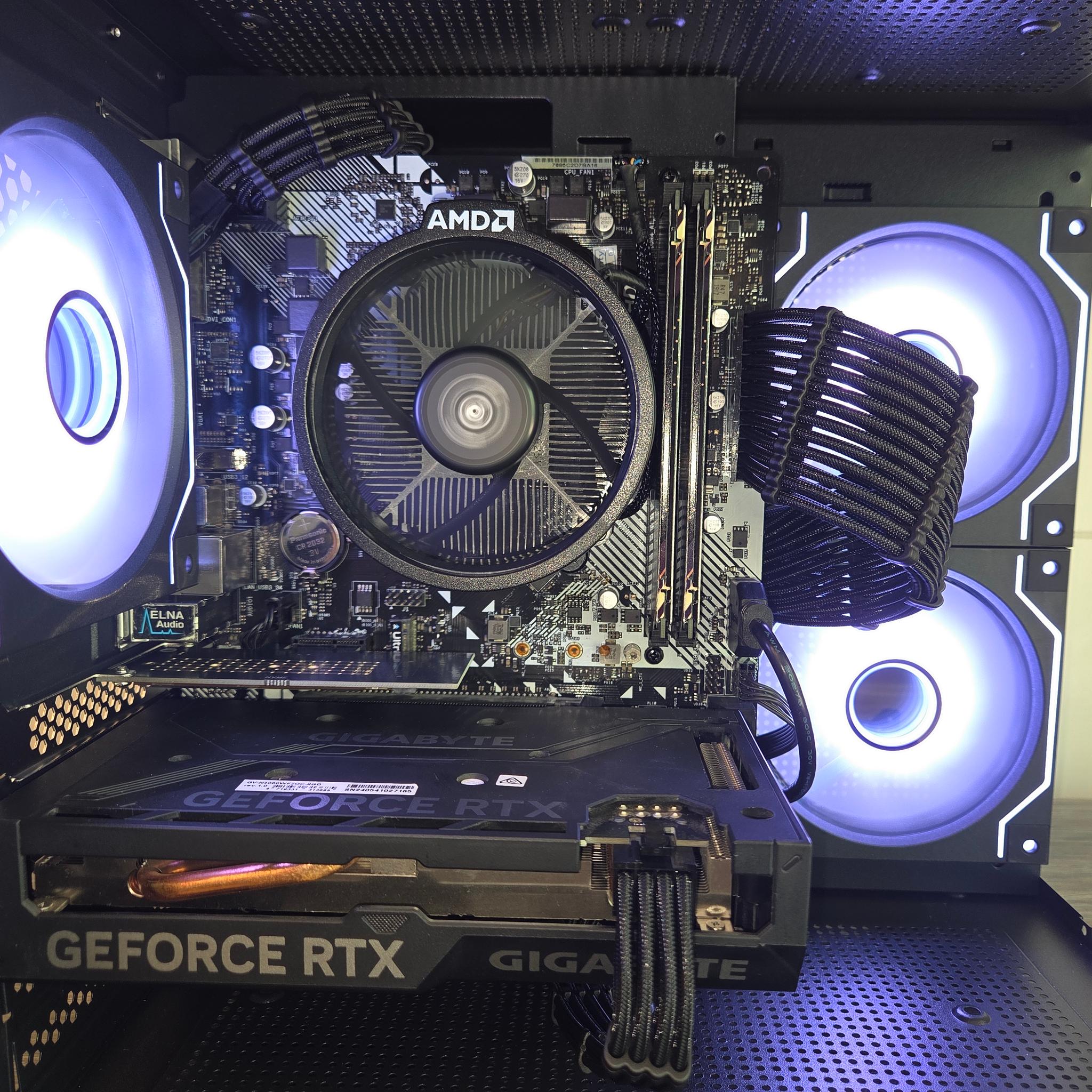 Small black gaming PC | RTX 2060 | RYZEN 5 3600 | 16GB RAM | 512GB SSD
