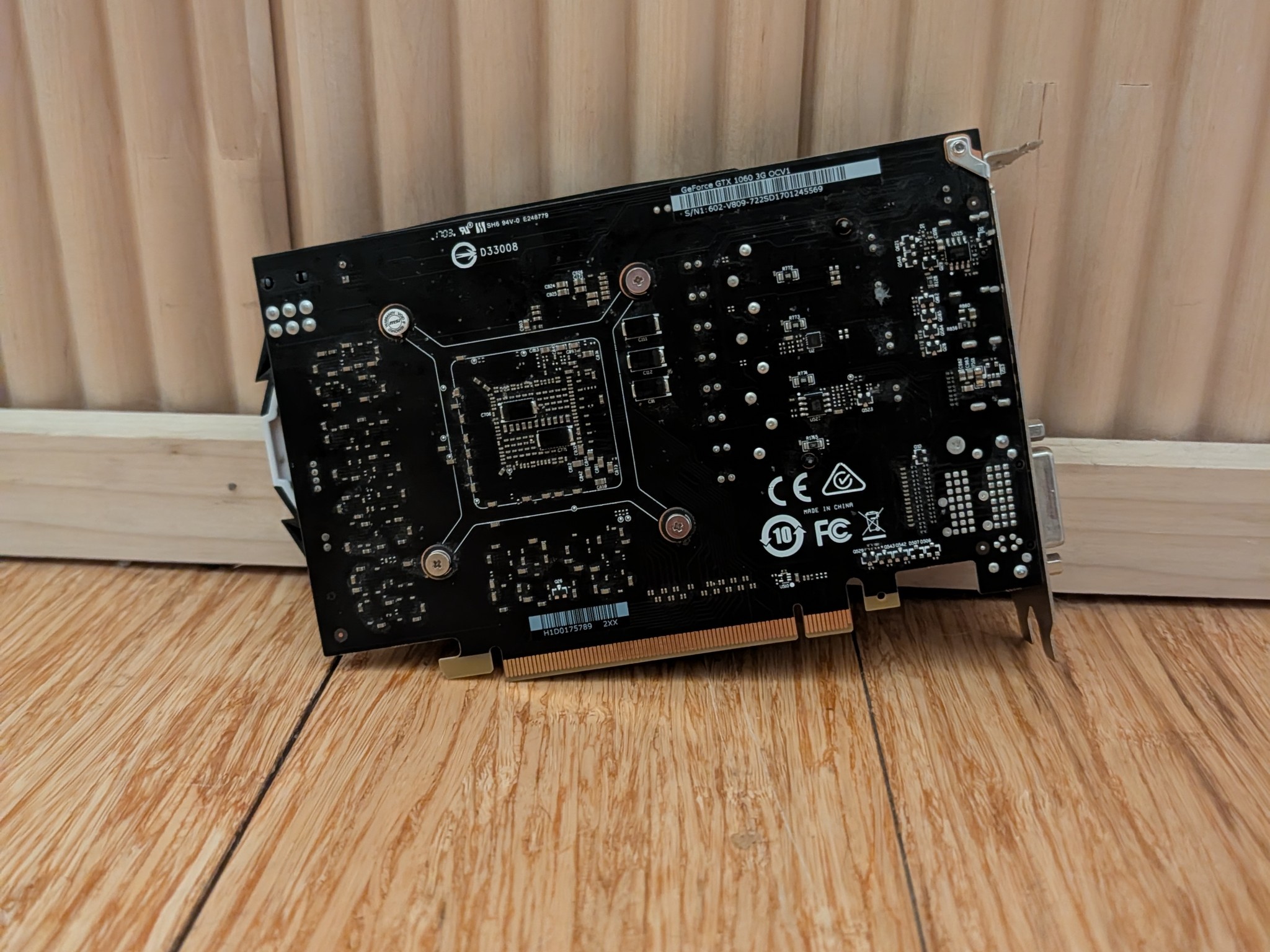 MSI GeForce GTX 1060 GAMING X 3G