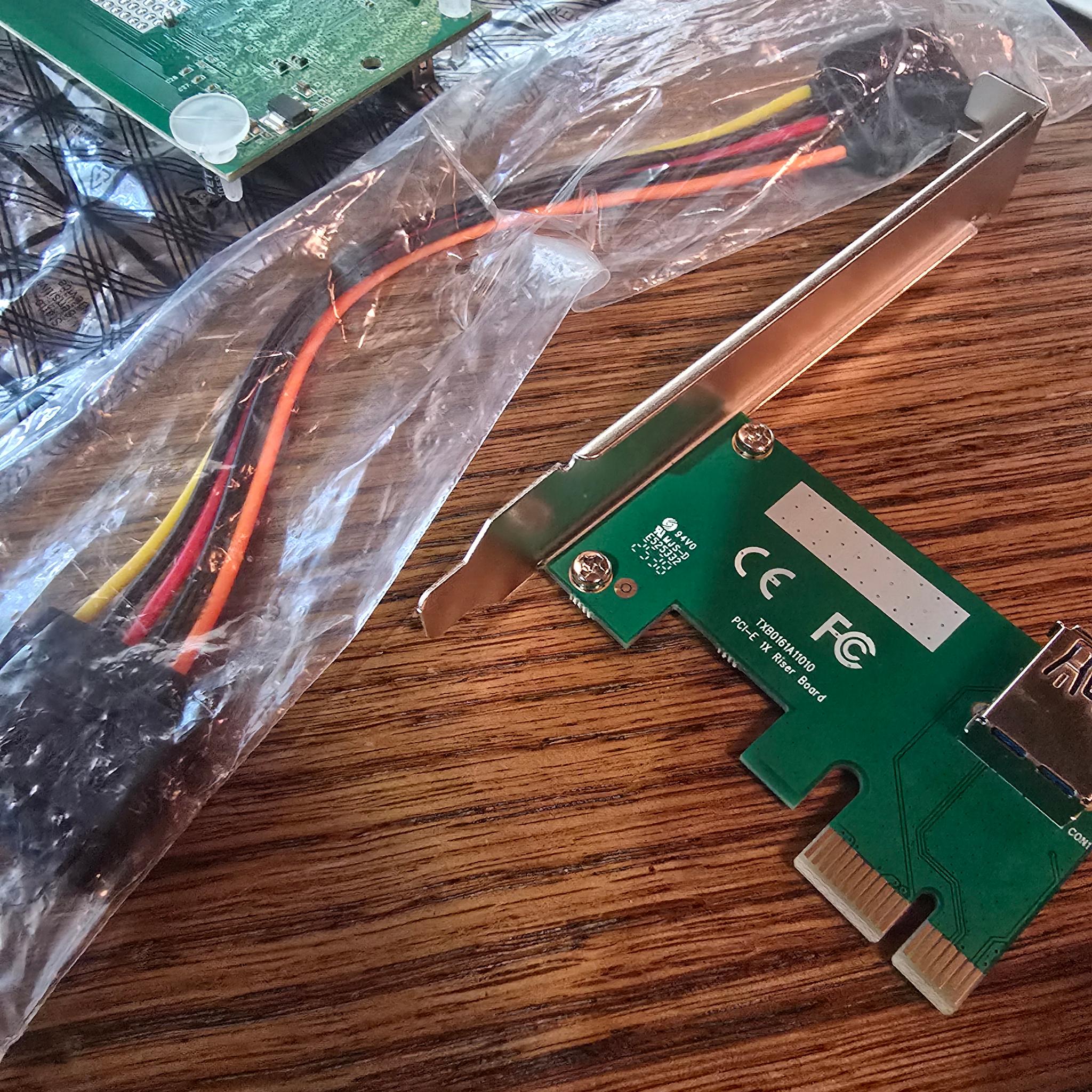 PCIe 1X to Dual Pci Slot Expansion Card PCI-Express 1X Male to PCI Female Adapter for Sound Cards xp