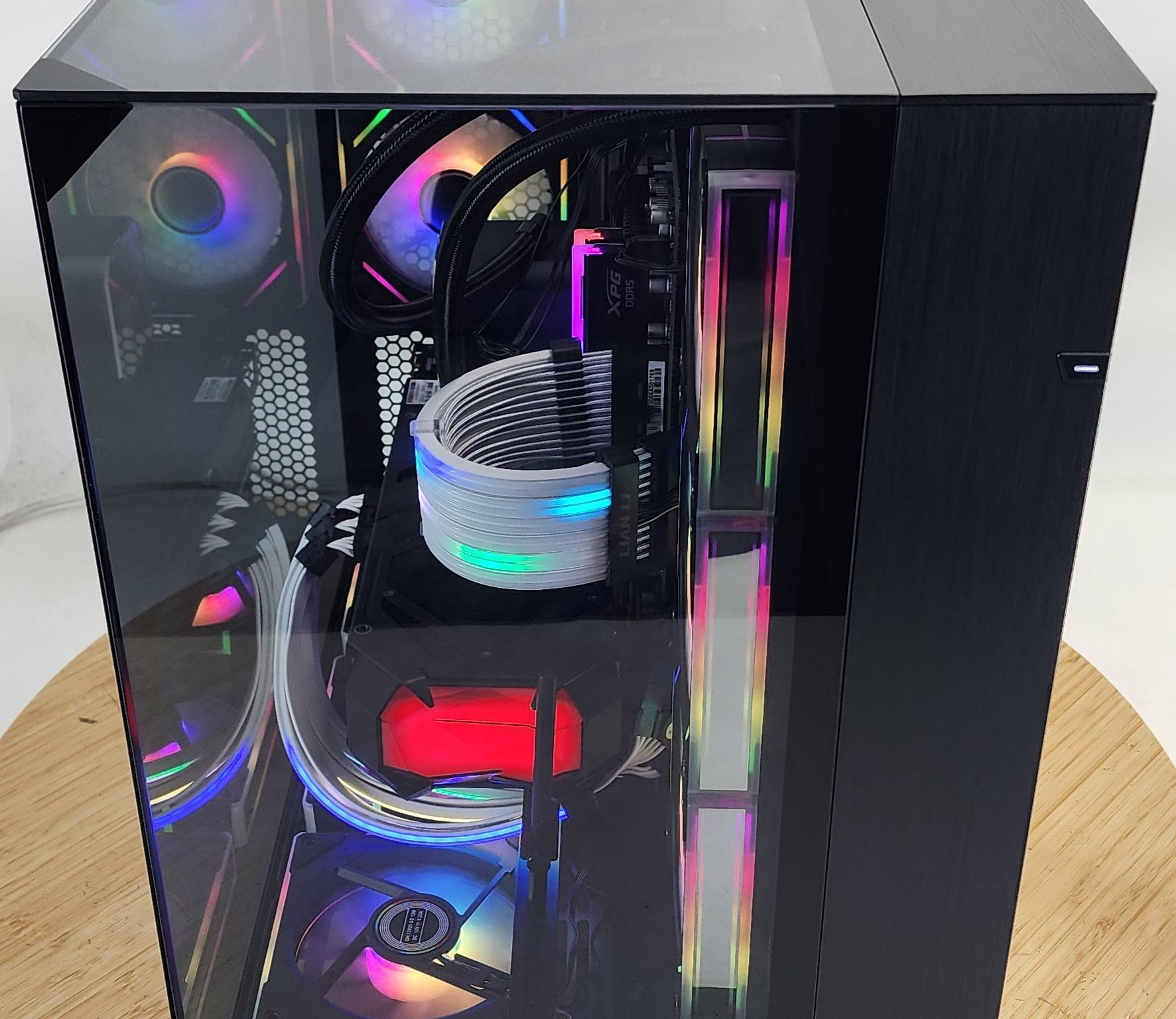 Gaming PC Ryzen 7 9700X 32GB RAM 2TB SSD RX 9070 XT 16GB Windows 11 Computer