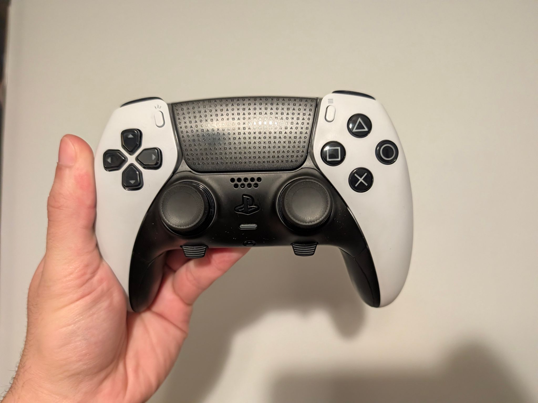PlayStation dualsense edge controller with extra accessories and upgrades!