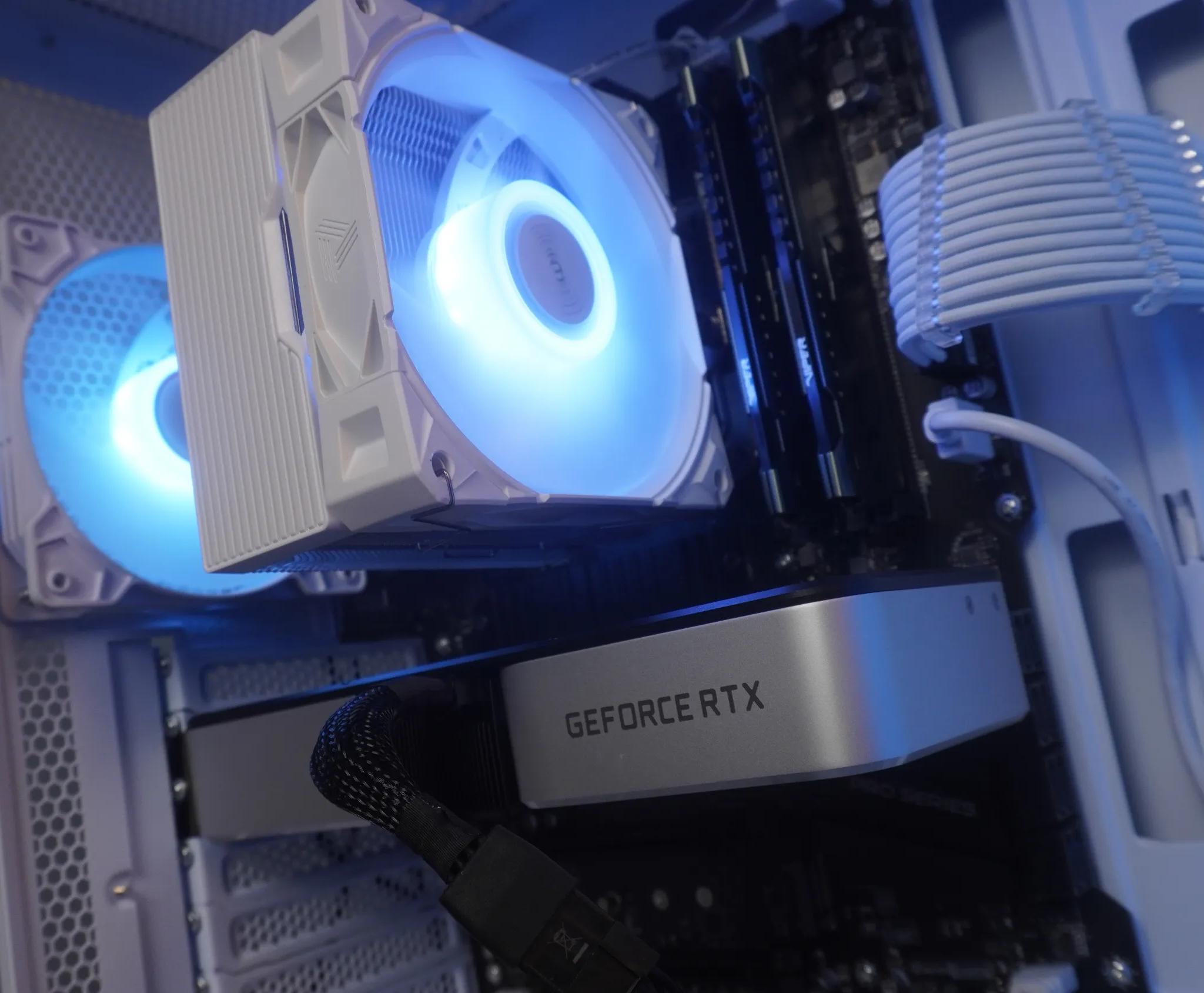 🤍AESTHETIC🤍 1440p/1080p GAMING MACHINE 💚RTX 3060ti 🧡 Ryzen 5 3600 | 32GB | WIFI
