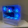 White RGB Gaming PC | Ryzen 7 3700X | RTX 5050 8GB | 16GB RGB | 500GB M.2 SSD