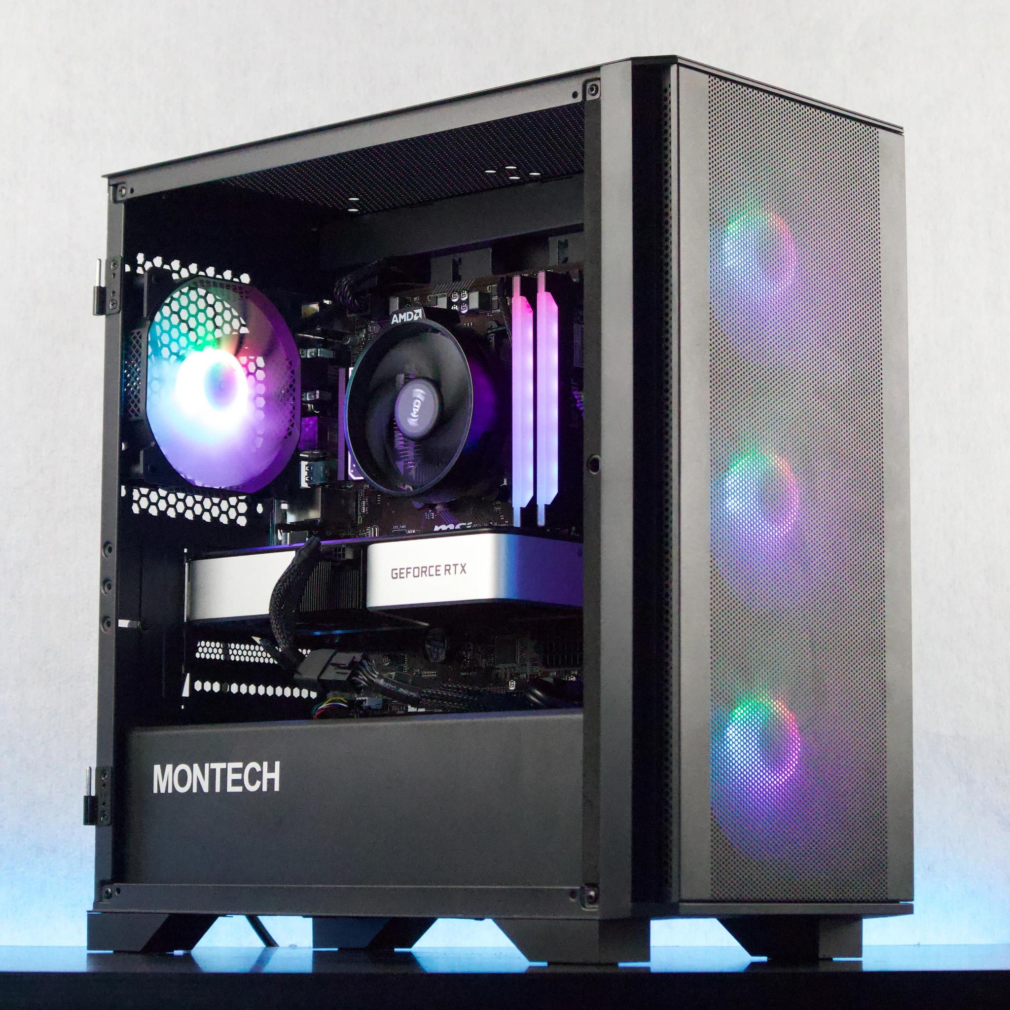 🌑🚀Eclipse - RTX 3060 Ti  ☄️ Ryzen 5 5500 ☄️ 16GB DDR4 ☄️ 1TB NVMe