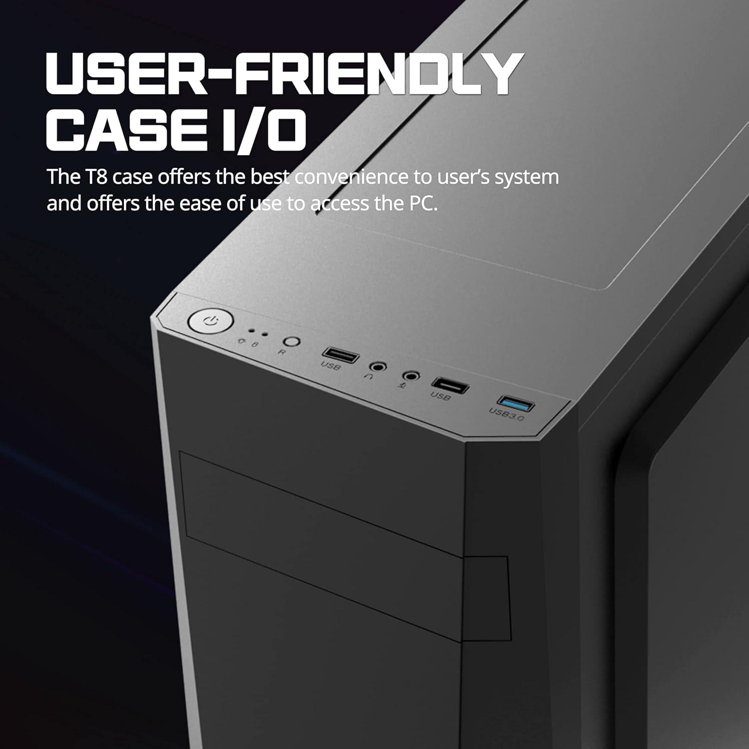 💰 Budget Gaming PC! | GEFORCE GTX 670, INTEL 8-CORE CPU, 16GB RAM, 128GB M.2 + 320GB HDD, WIFI & BT