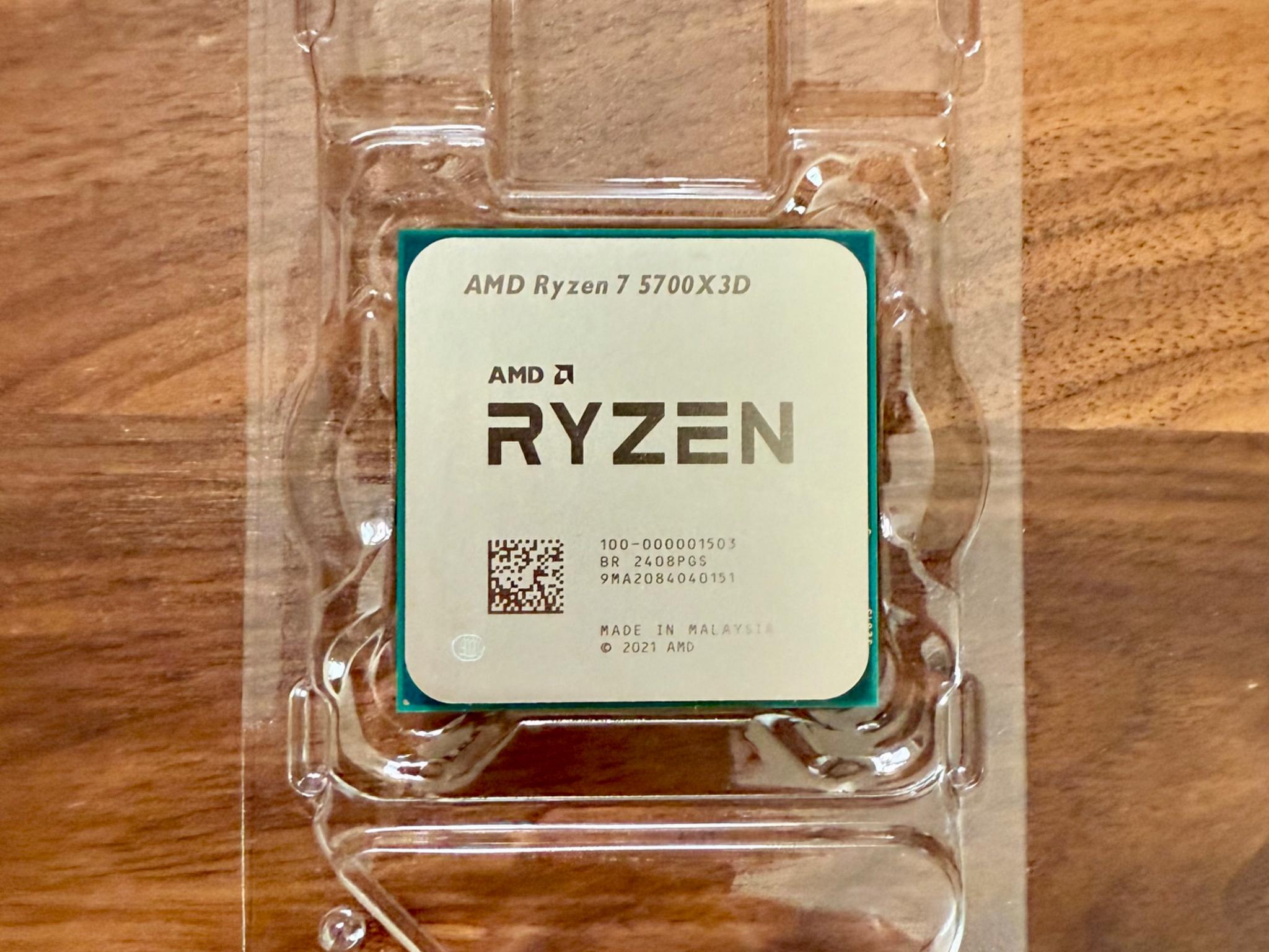 AMD Ryzen 7 5700X3D (8 Cores/16 Threads, 3D V-Cache)