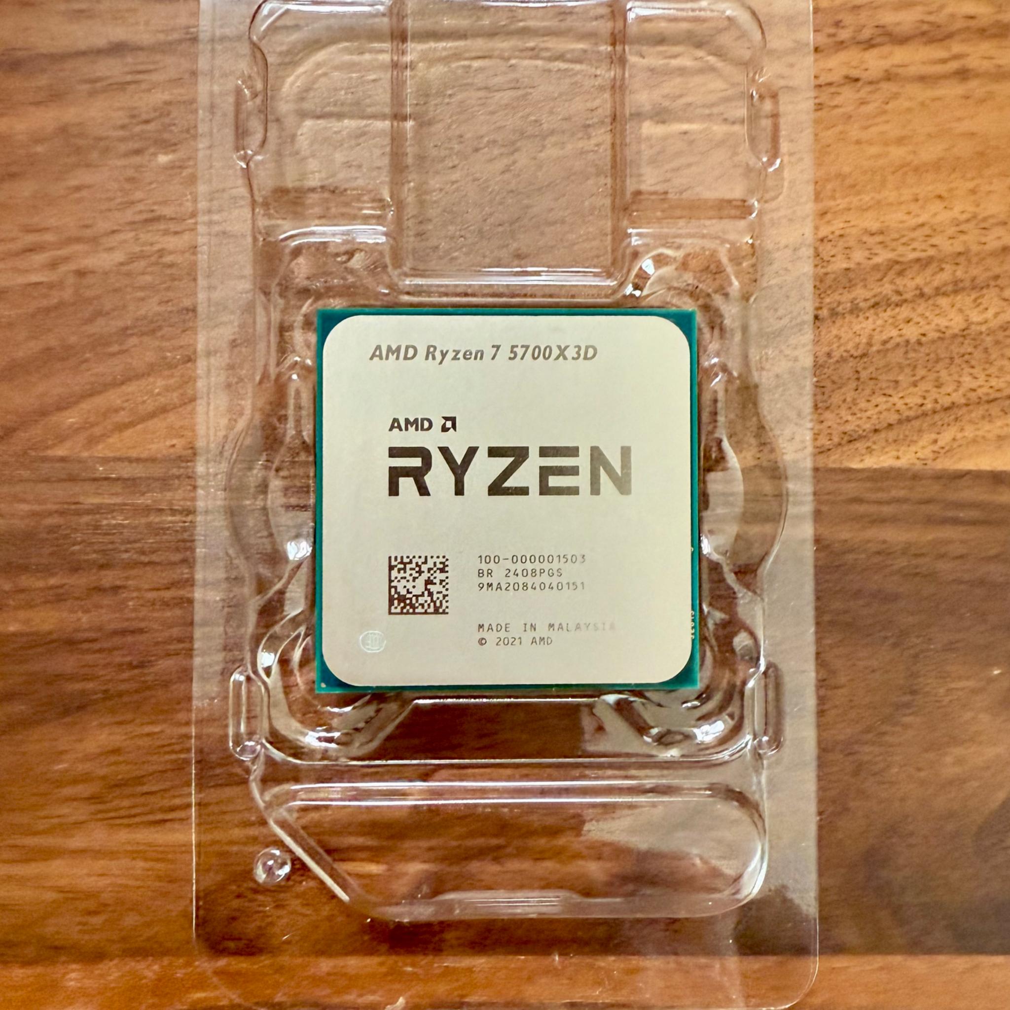 AMD Ryzen 7 5700X3D (8 Cores/16 Threads, 3D V-Cache)