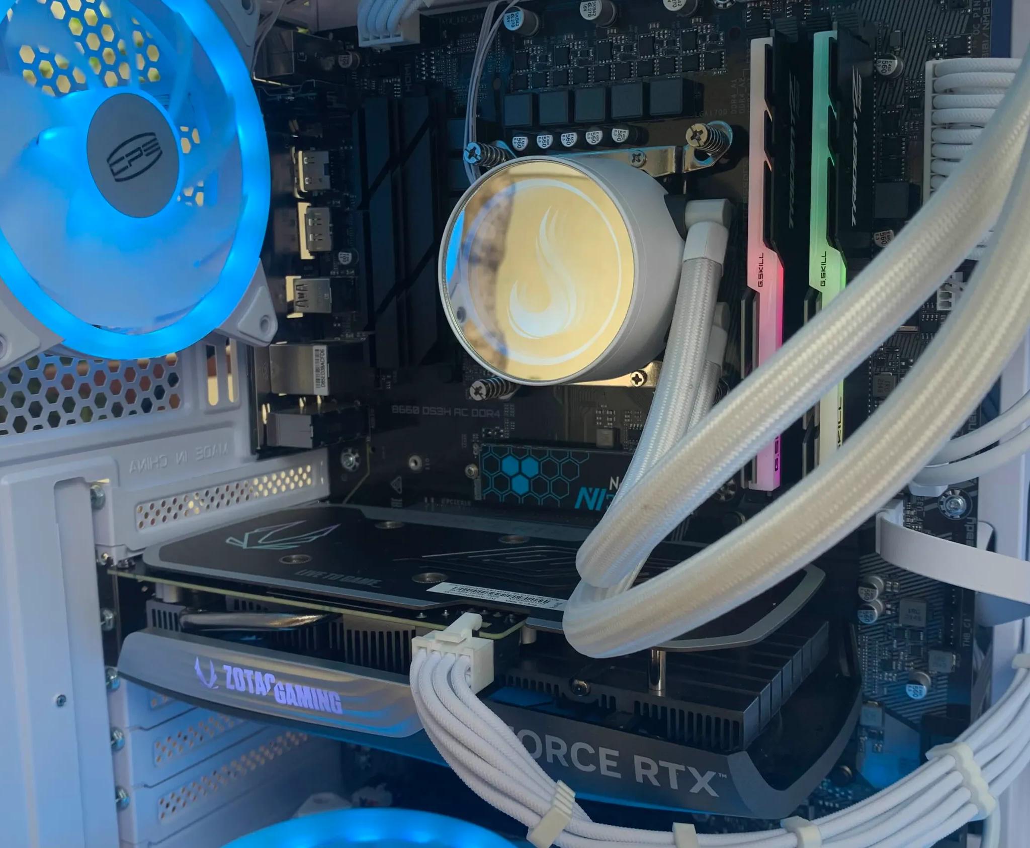 The Frostbyte│RTX 4060│Intel i5 12600KF│WIFI│Bluetooth
