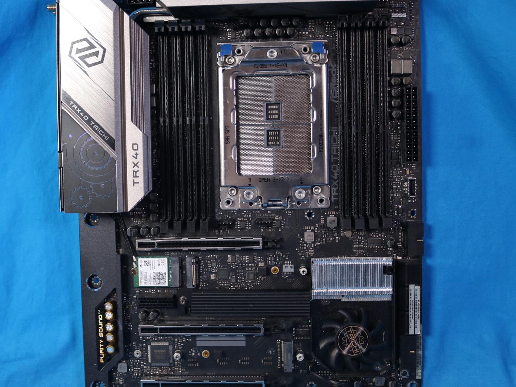 *READ DESC!!!* ASRock TRX40 Taichi AMD Socket sTRX4 DDR4 ATX Desktop Motherboard
