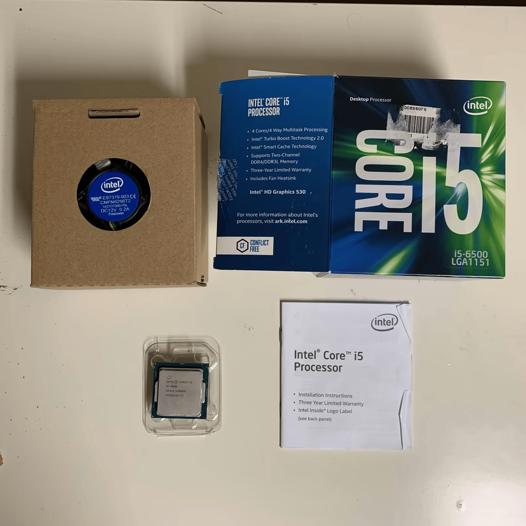 [CPU] Intel Core i5-6500 3.2 GHz Quad-Core Processor - USED