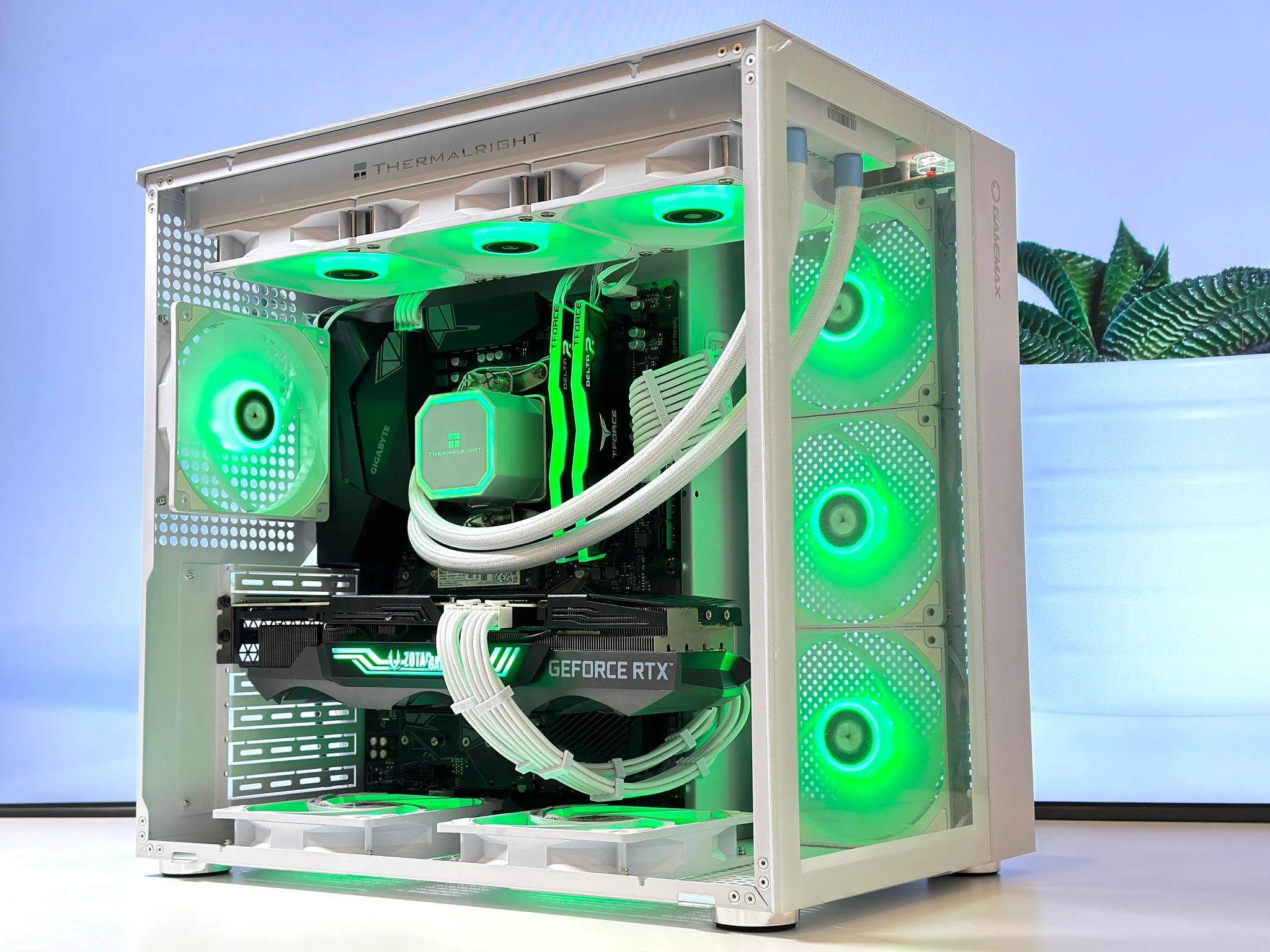 🌊Liquid Cooled Gaming PC🌊 Nvidia RTX 3080 12GB🚀AMD Ryzen 7 5800X 8-Core🚀32GB DDR4🚀1TB NVME