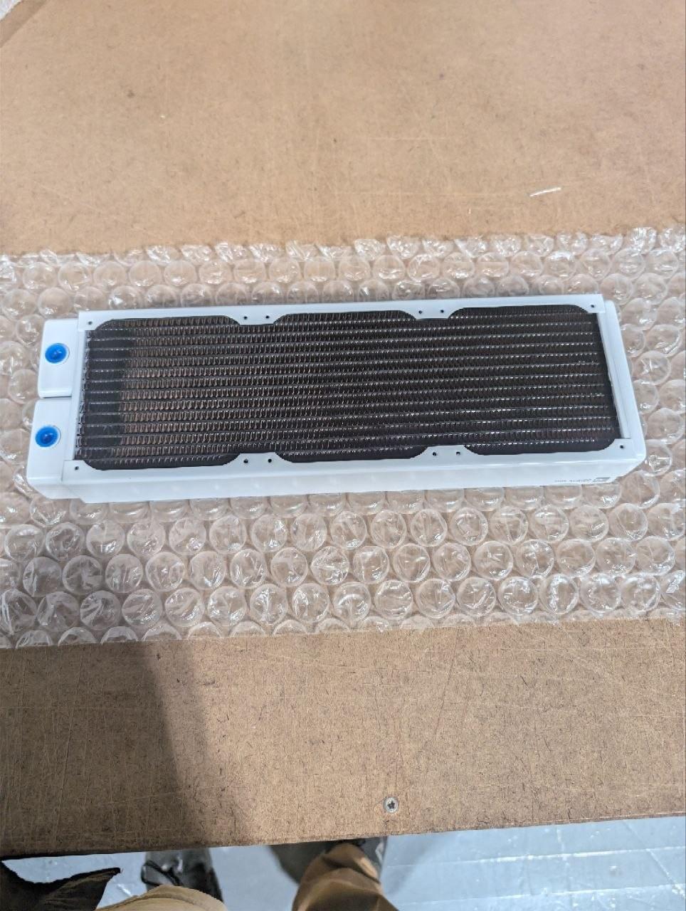 Alphacool HPE-45 Full Copper 360mm Radiator - White (10227)