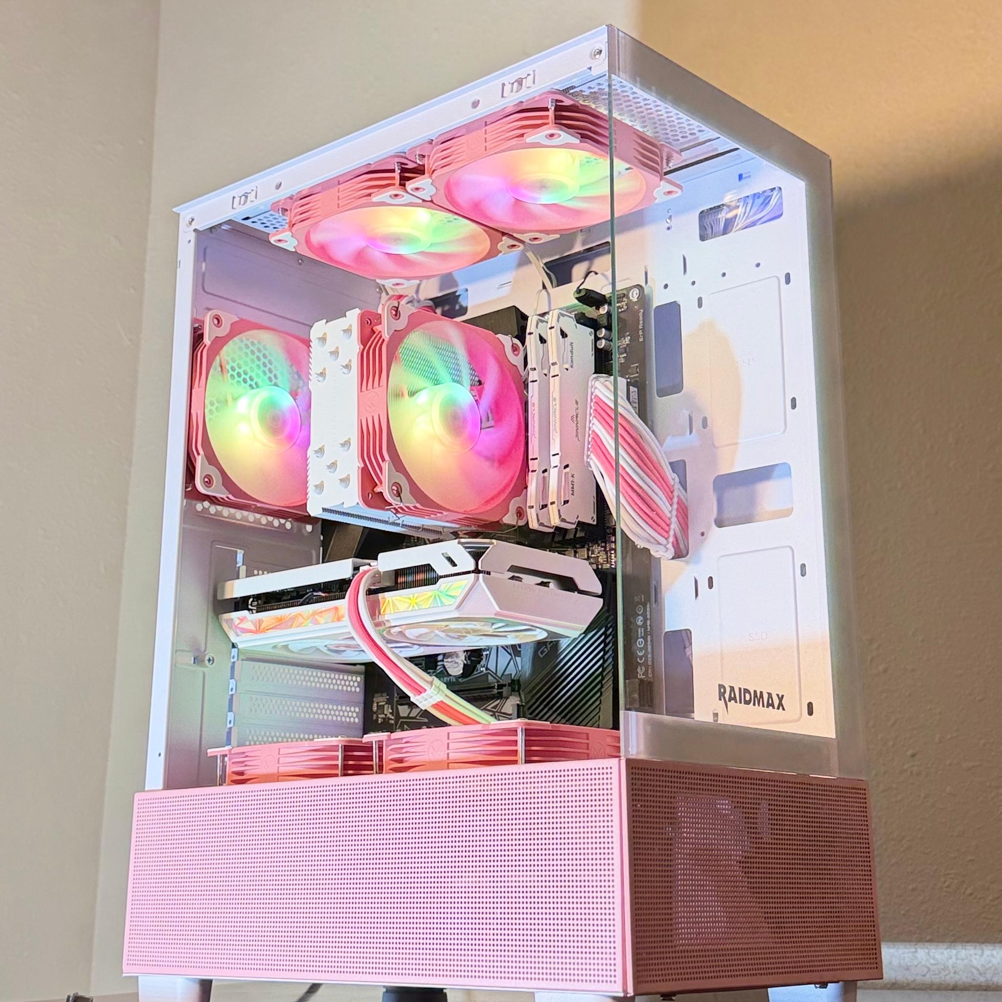 🌸Sakura | Pink Gaming pc | Ryzen 5 RTX 3060🌸