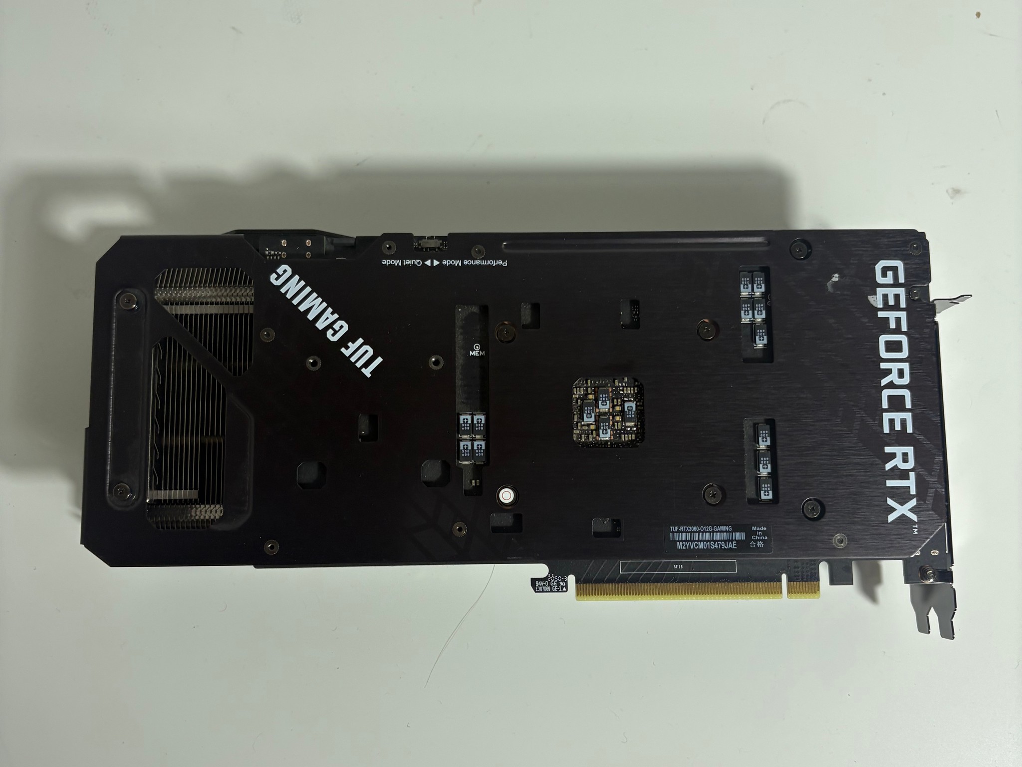 ASUS TUF GAMING V2 GeForce RTX 3060 12GB