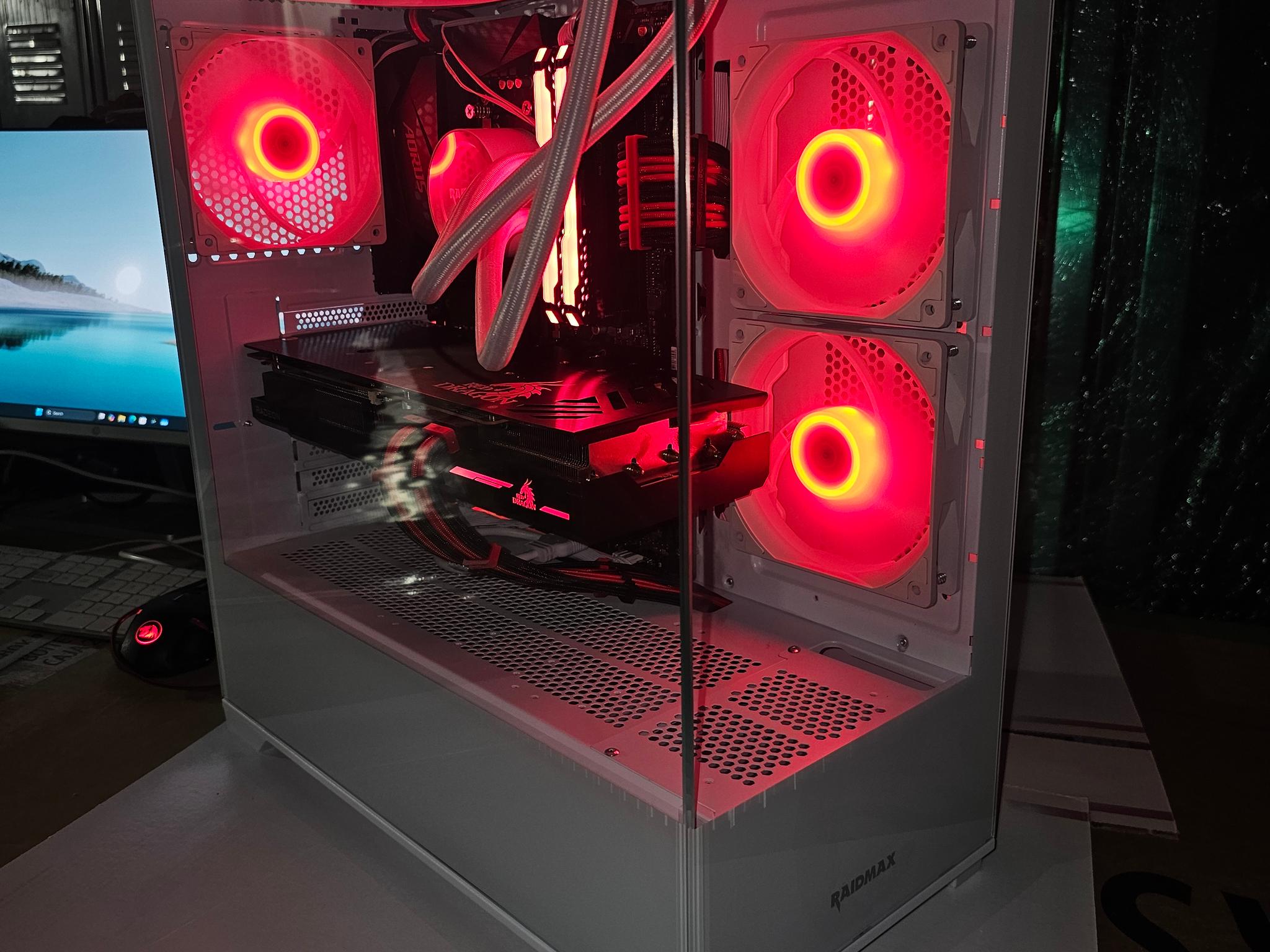 White Gaming PC | Ryzen 9 5900X | 32GB RAM | RX 6800XT 16GB | 1TB | Windows 11 Pro |