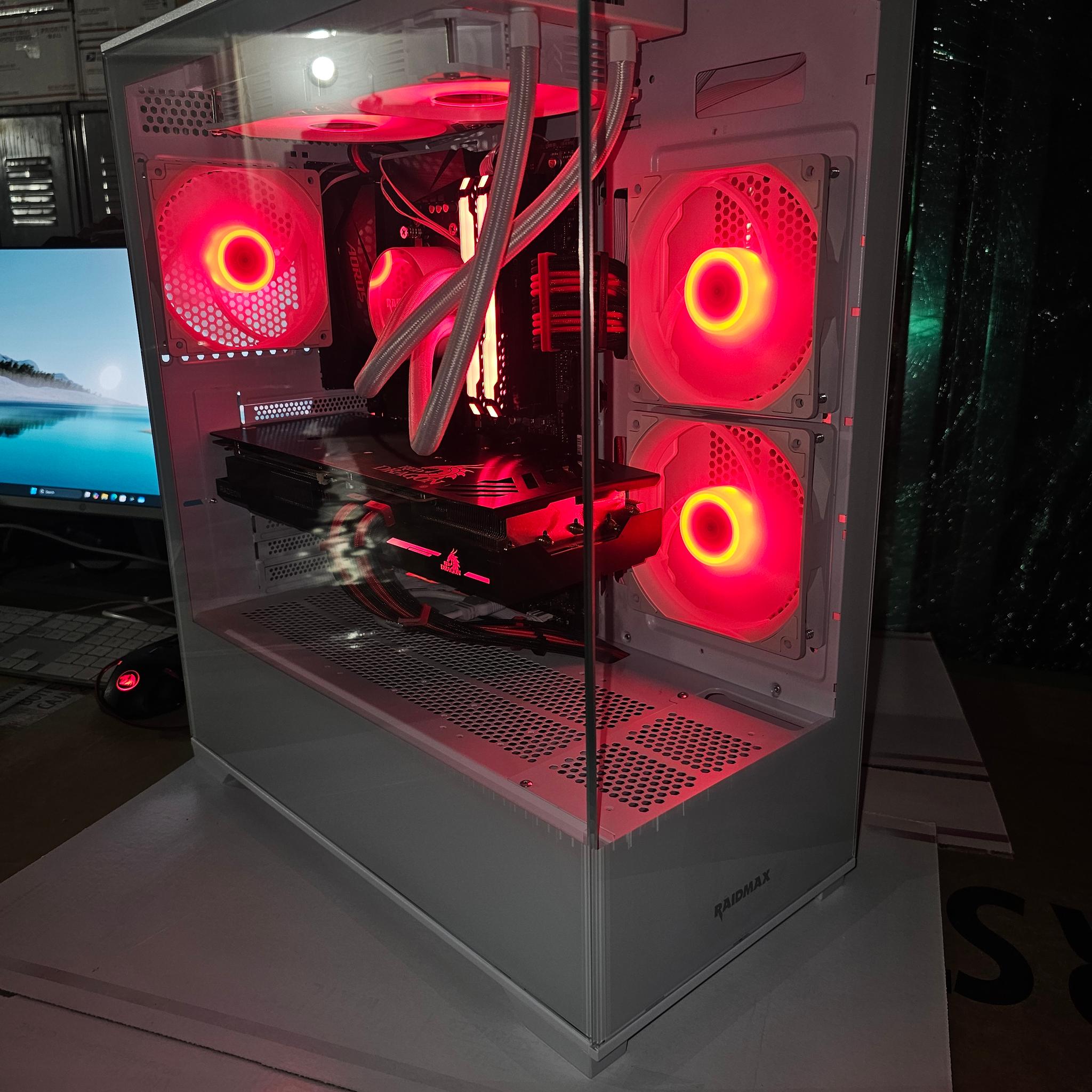 White Gaming PC | Ryzen 9 5900X | 32GB RAM | RX 6800XT 16GB | 1TB | Windows 11 Pro |