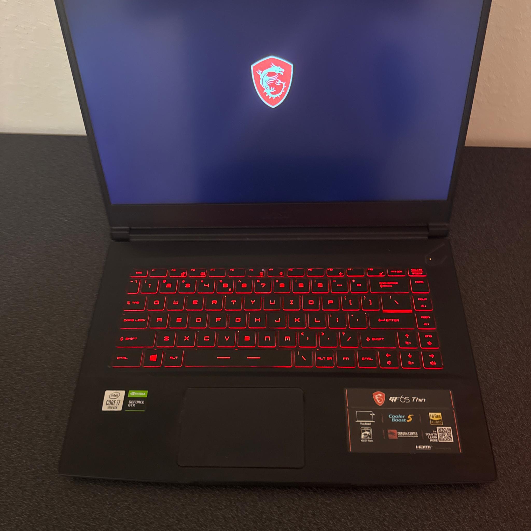 MSI GF65 Thin