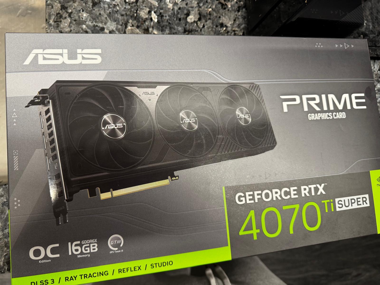 ASUS SFF-Ready Prime GeForce RTX™ 4070 Ti Super