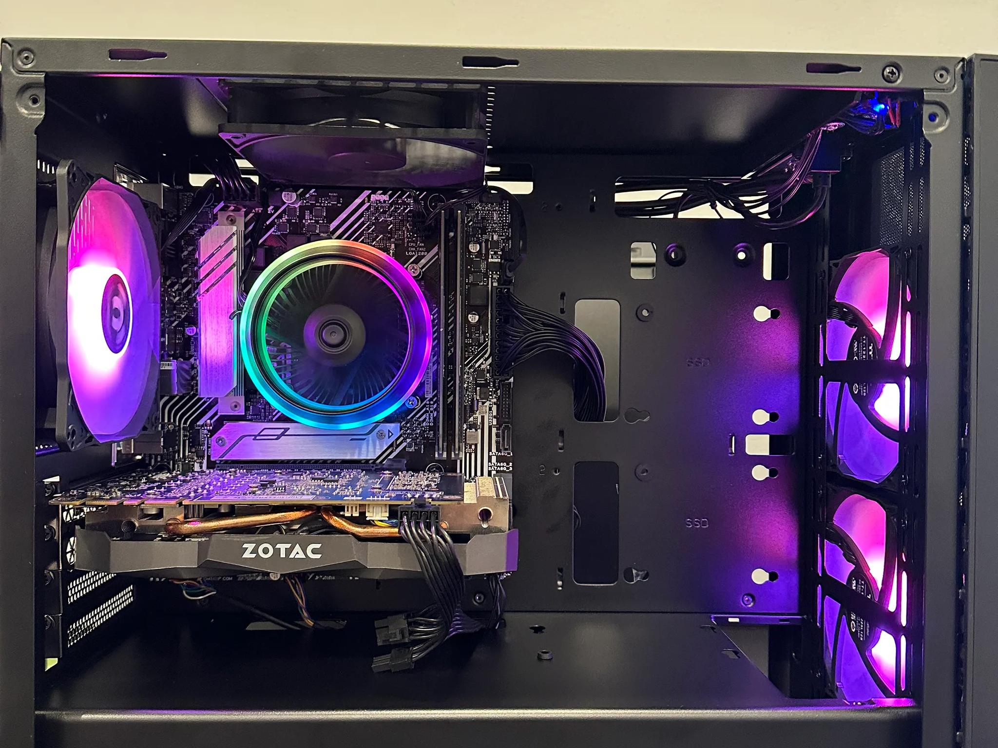 Budget Gaming PC-Intel Core i3-10100F 4 Core/8Thread -Nvidia GTX 1060 6GB -16GB DDR4 RAM-500GB SSD